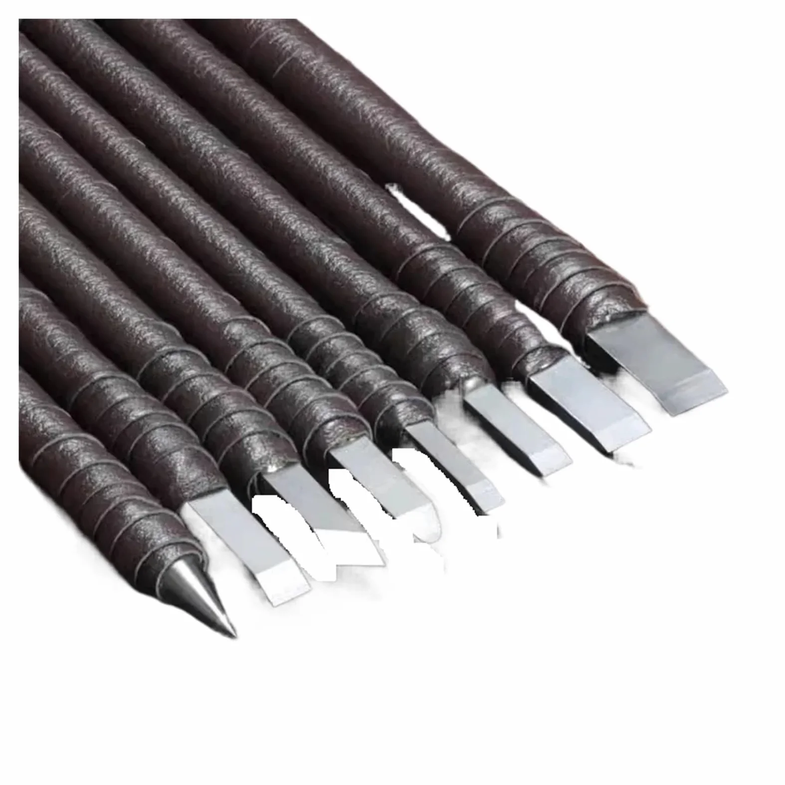 8/10 Sztuk Wszystko W Jednym Zestaw Dłut Do Rzeźbienia Kamieniu Ze Stali Wolframowej Narzędzia Ręczne Obróbki Drewna I Rzemieślniczego DIY(8PCS set)