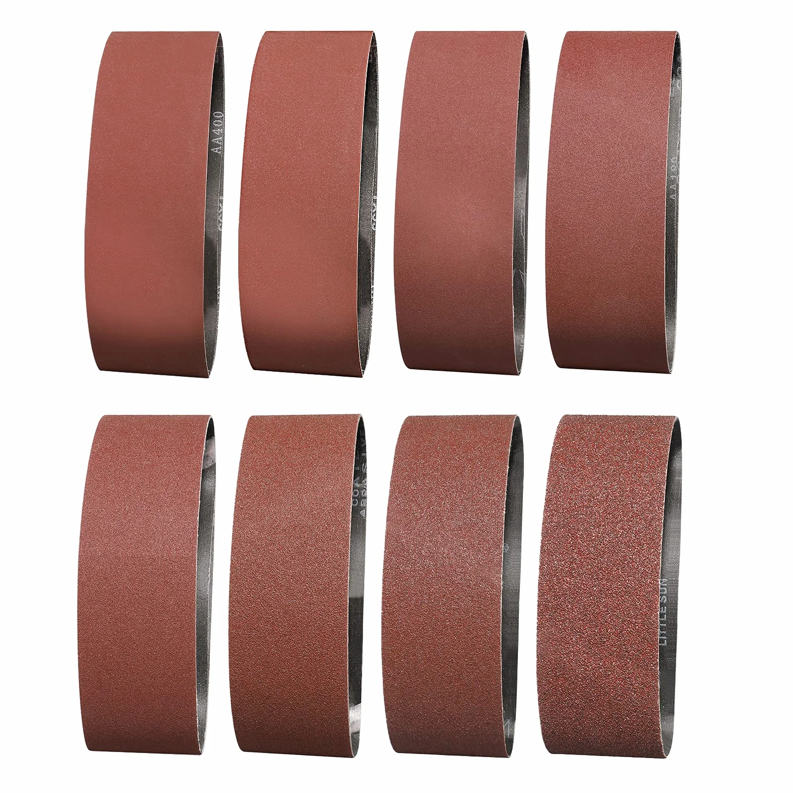 13 szt. taśm szlifierskich 100 x 915 mm – po 1 po 40/60/80 i po 2 po 120/180/240/320/400 taśmy ścierne do szlifowania, ostrzenia, polerowania, odpowiednie do szlifierki taśmowej 915X100
