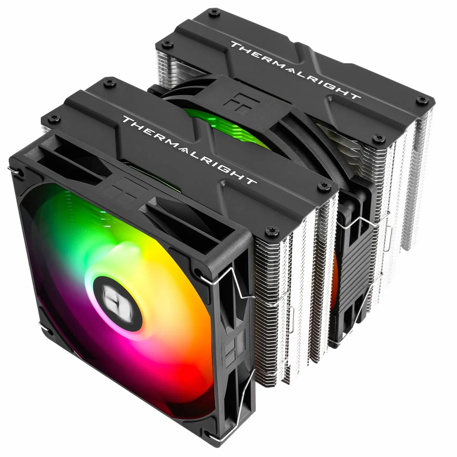 TR-Thermalright Peerless Assassin 140 SE ARGB CPU chłodnica powietrza, Dual Tower i wentylator z rurkami Heatpipes 6 mm, wentylator PWM 120 mm z 1850 obr./min, do AM5/AM4, Intel LGA1851/1700/1150/1151