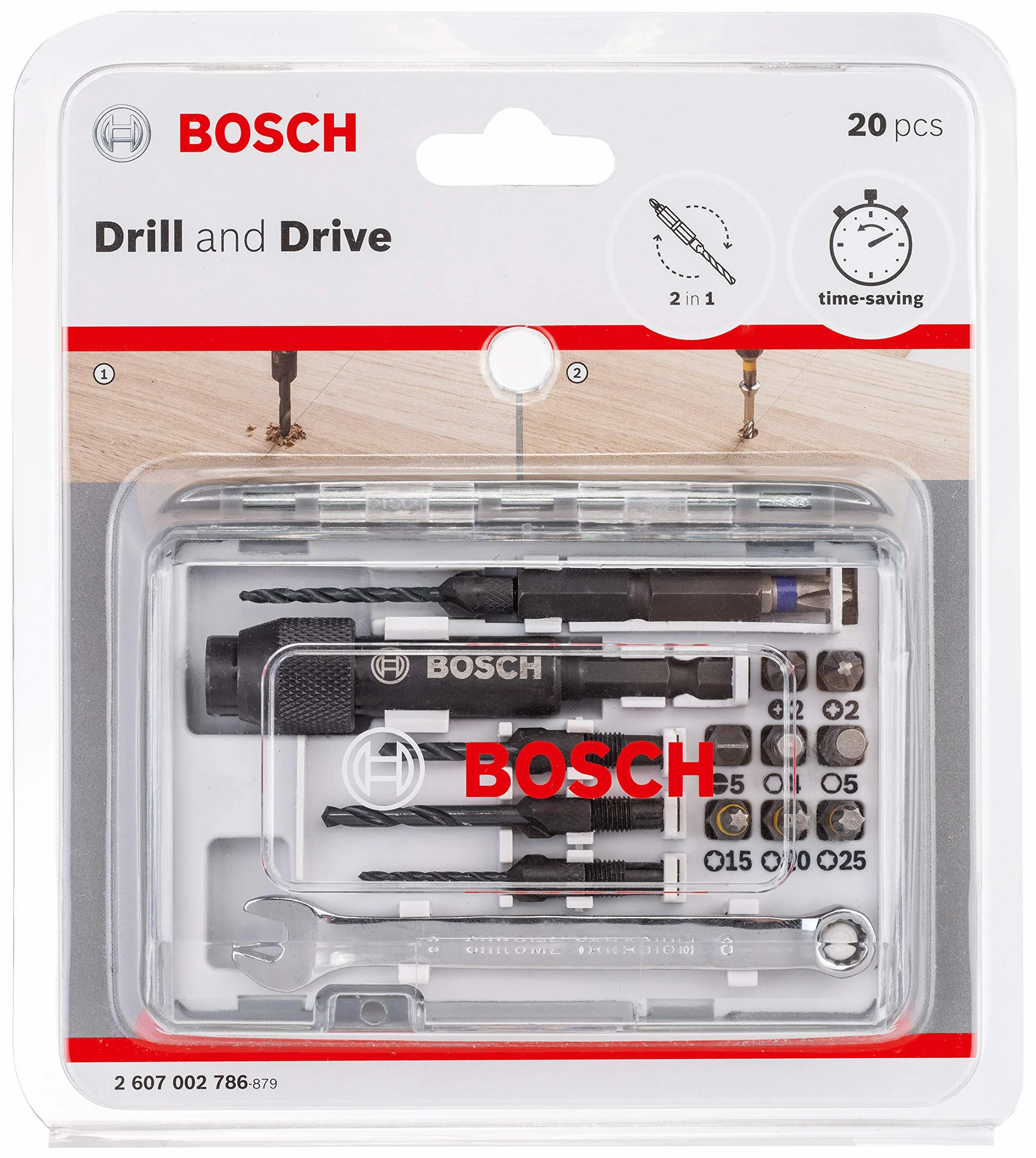 Bosch Profesional Drill-drive Set, 20pcs