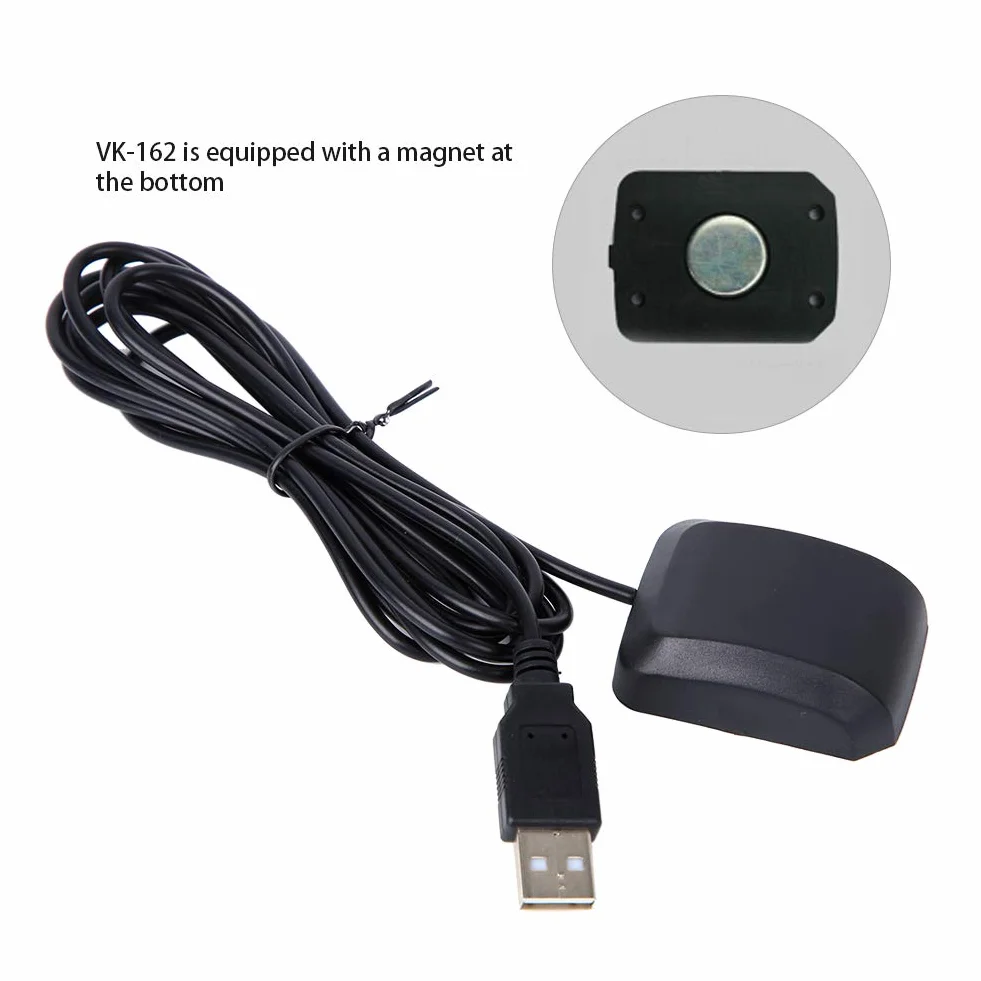 Moduł anteny odbiornika GPS VK-162 DC 3,3 V-5 V 10 Hz interfejs USB