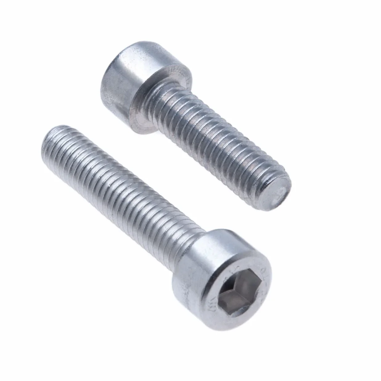 Śruby z łbem Sześciokątnym M8x25 (pakiet 10) A2 stal Nierdzewna Klucz Imbusowy Sześciokątny Śruby Gwintowane Elementy Złączne Cylindryczne Heavy Duty Certified Standard DIN912 (8mm x 25mm)