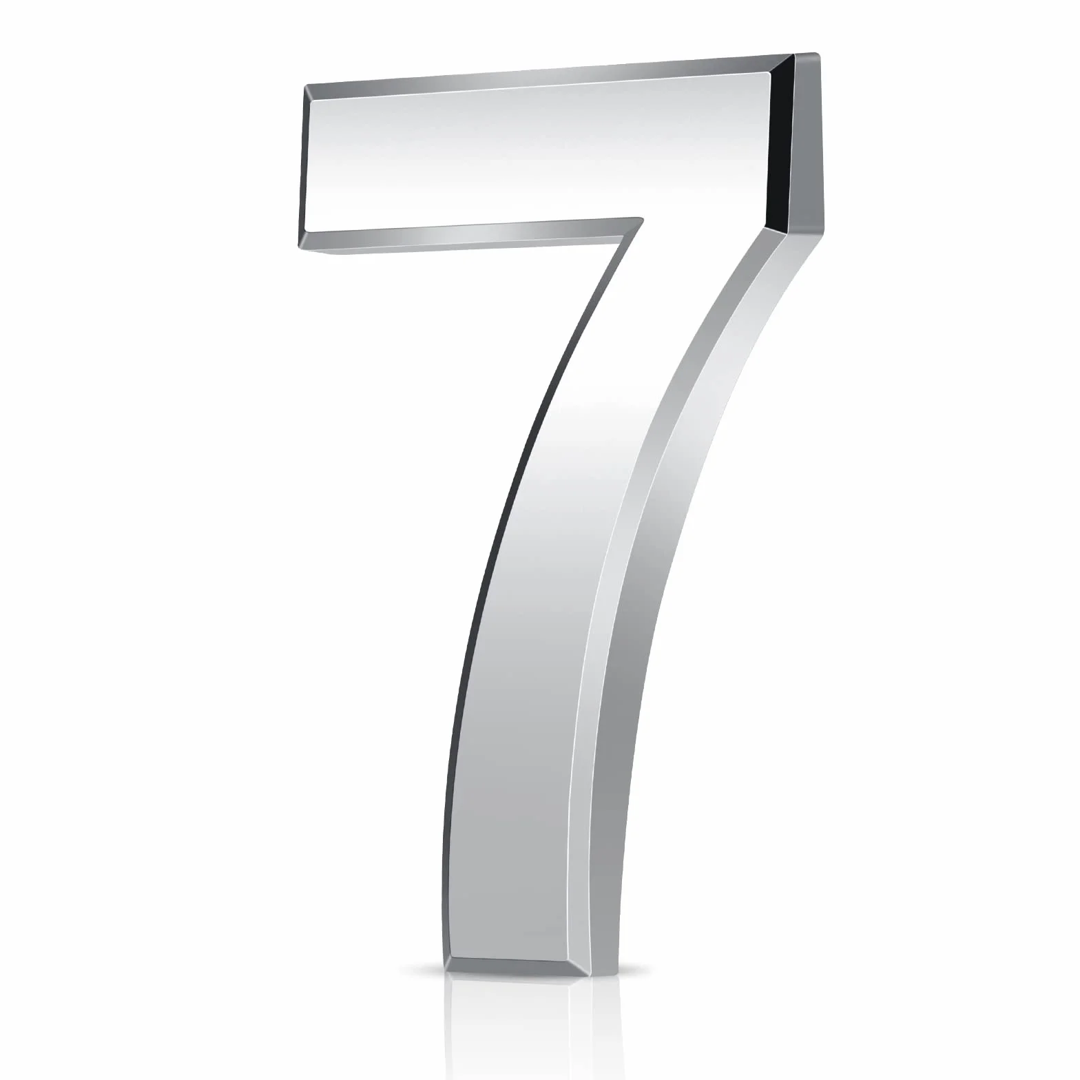 Vicloon Numery drzwi, 7 cm, wodoodporne numery na skrzynkę pocztową 3D, numery adresowe, samoprzylepne numery domów, naklejki z numerami ulicy, do domu, na skrzynkę pocztową, apartament, hotel