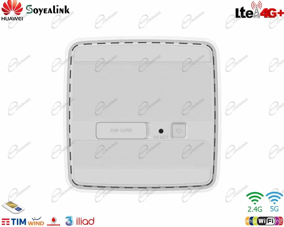 B628-350 4G LTE 600 Mb/s DL/150 Mbps UL 2,4 GHz/5 GHz WiFi 64 urządzenia 2 x TS9