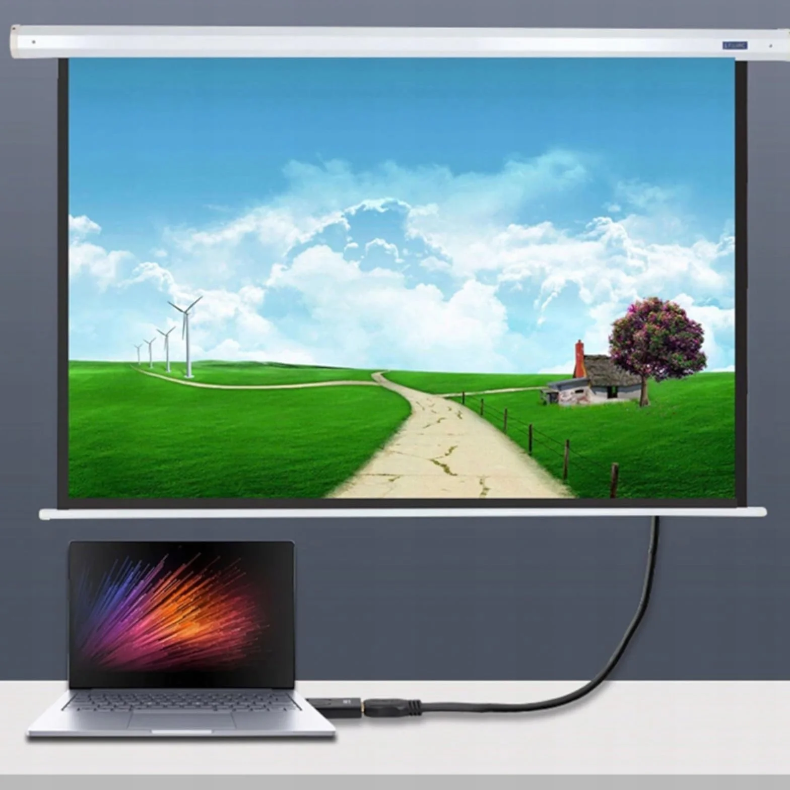 Retoo Adapter DisplayPort na HDMI Konwerter 1080p DP do monitora telewizora komputera i projektora