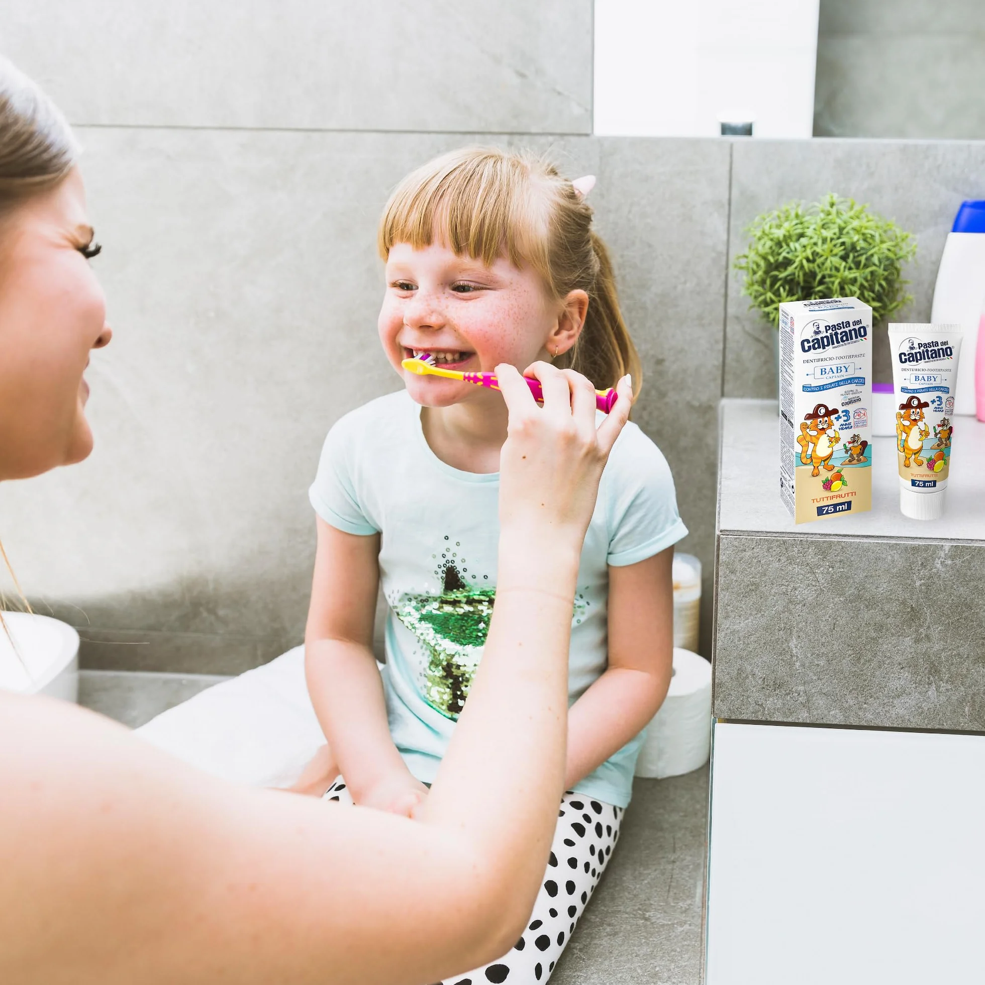 Pasta Del Capitano Baby/Junior + 3 Lata - Tuttifrutti, 75 Ml