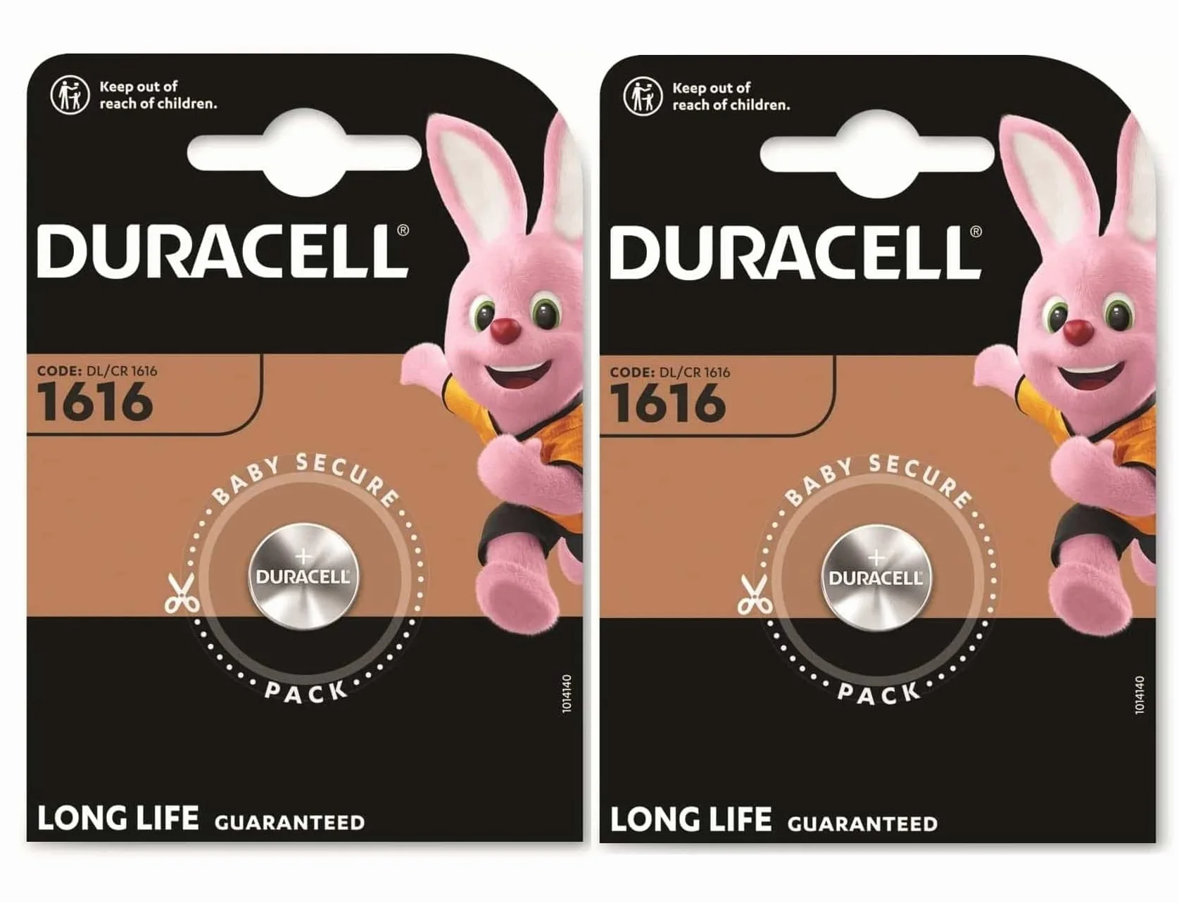 Duracell 1616 litowa 2 baterie