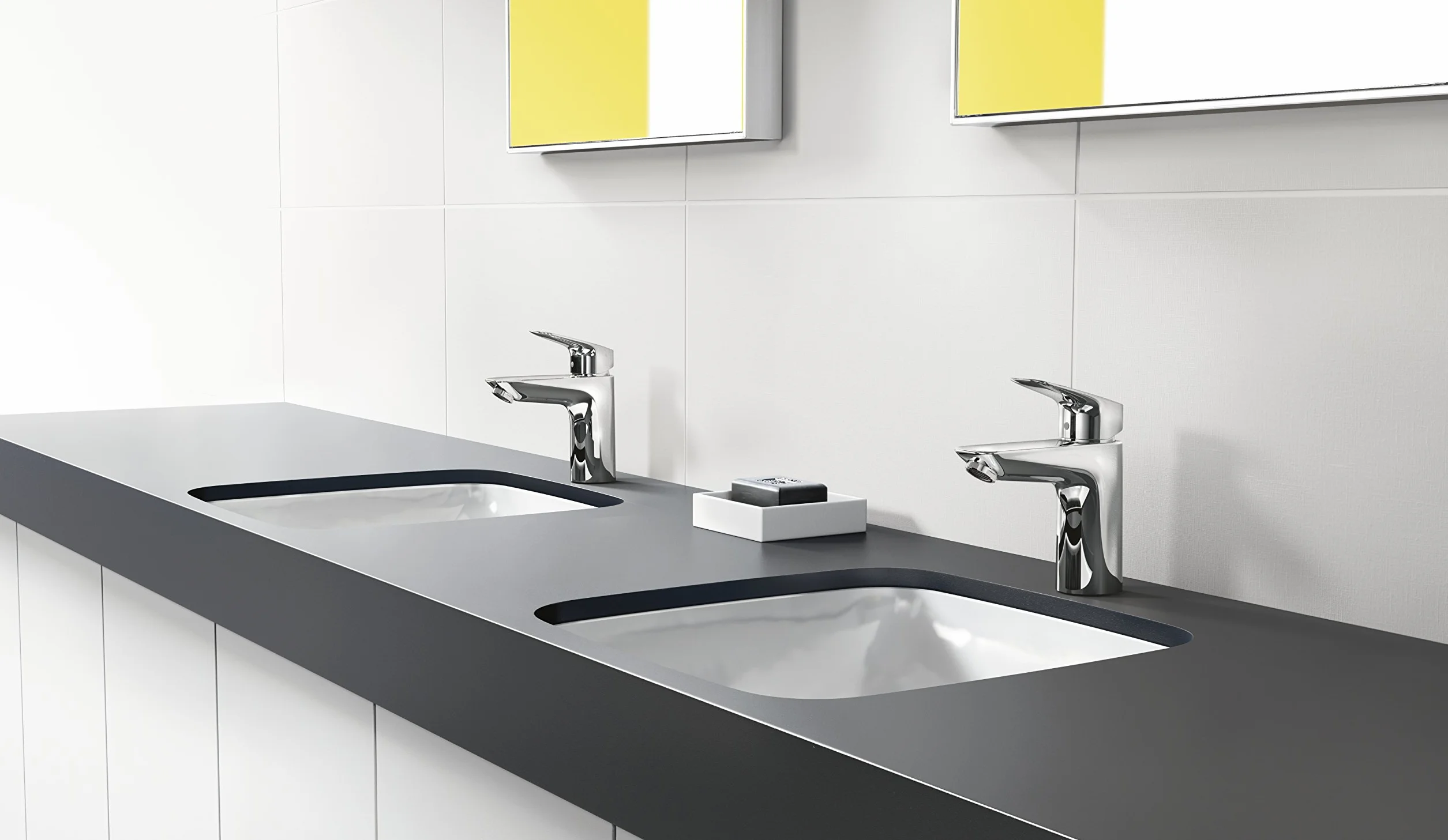 hansgrohe 71101000 Bateria Umywalkowa Srebrny 14.3 x 4.8 x 16.4 cm