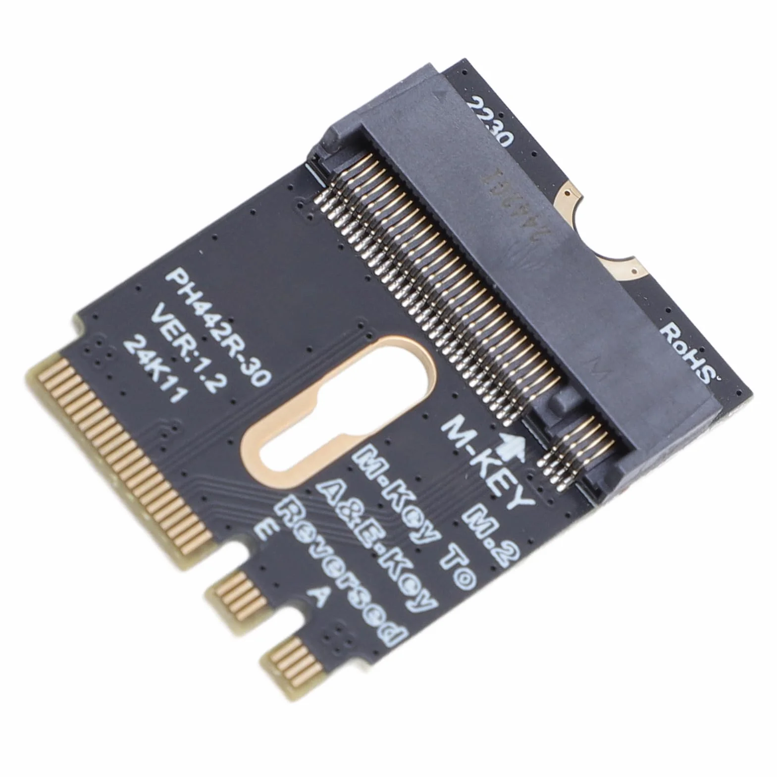 Adapter M.2 NVMe SSD, Karta Konwertująca M.2 NGFF M Key NVMe SSD PCIe 4.0