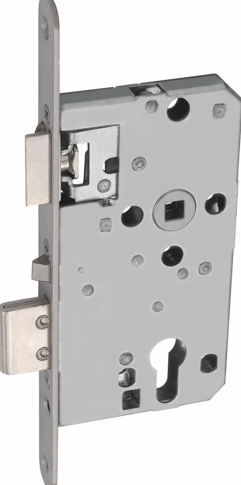 Abus TKZ40 Zamek Wpuszczany do Drzwi, Srebrny, 23.5 x 8.5 x 2 cm