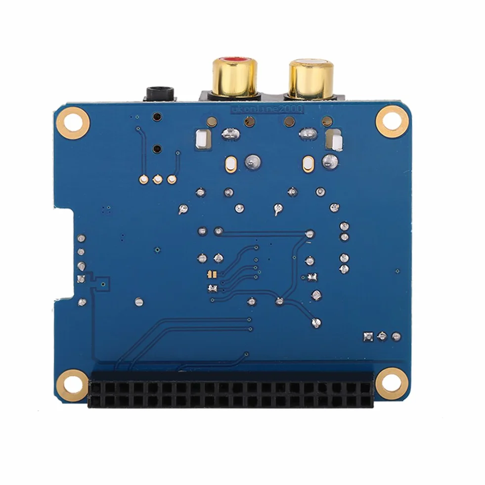 Vbestlife I2S Interfejs HiFi DIGI DAC Cyfrowy Moduł Karty Dźwiękowej do Raspberry Pi 3 Model B / 2B / B