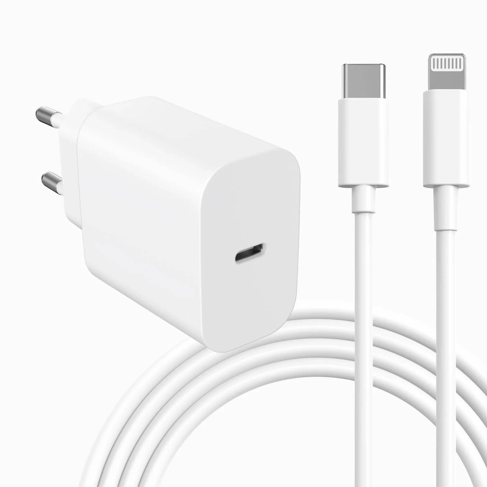 MFi Certyfikowana Ładowarka 20 W USB C na Lightning 2 M do iPhone'a Szybka Ładowarka