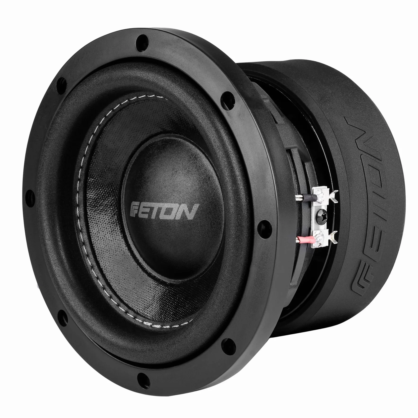 ETON MW 6.5 subwoofer 16,5 cm 6,5 cala długi skok basowy głośnik niskotonowy magnes ferrytowy podwójna cewka 2 omy 2 x 250 W