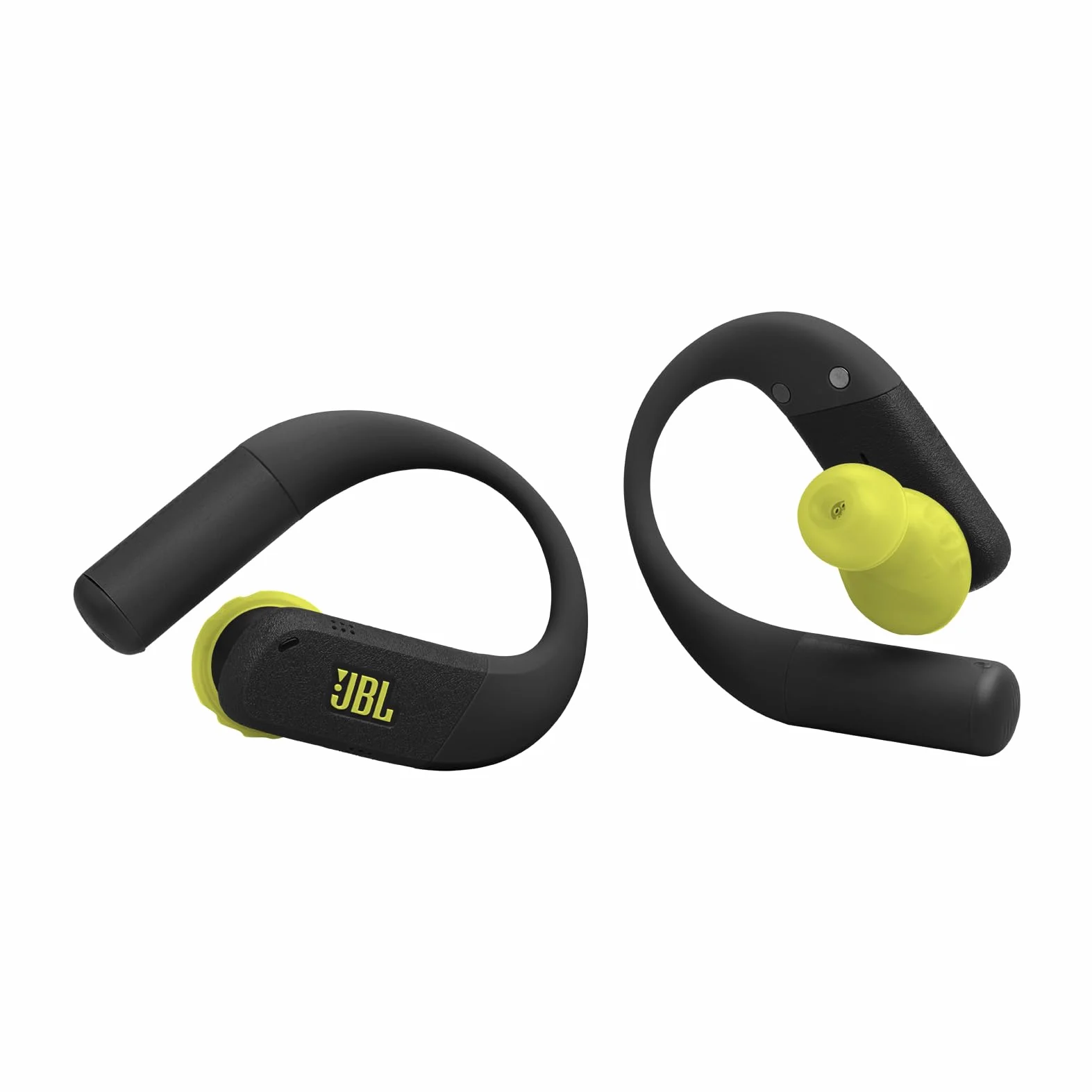 JBL Endurance Peak 4 – sportowe słuchawki bezprzewodowe True Wireless in-ear Bluetooth, redukcja hałasu, bateria 48 h, TwistLock, wodoodporne IP68, JBL Pure Bass, czarno-limonkowe