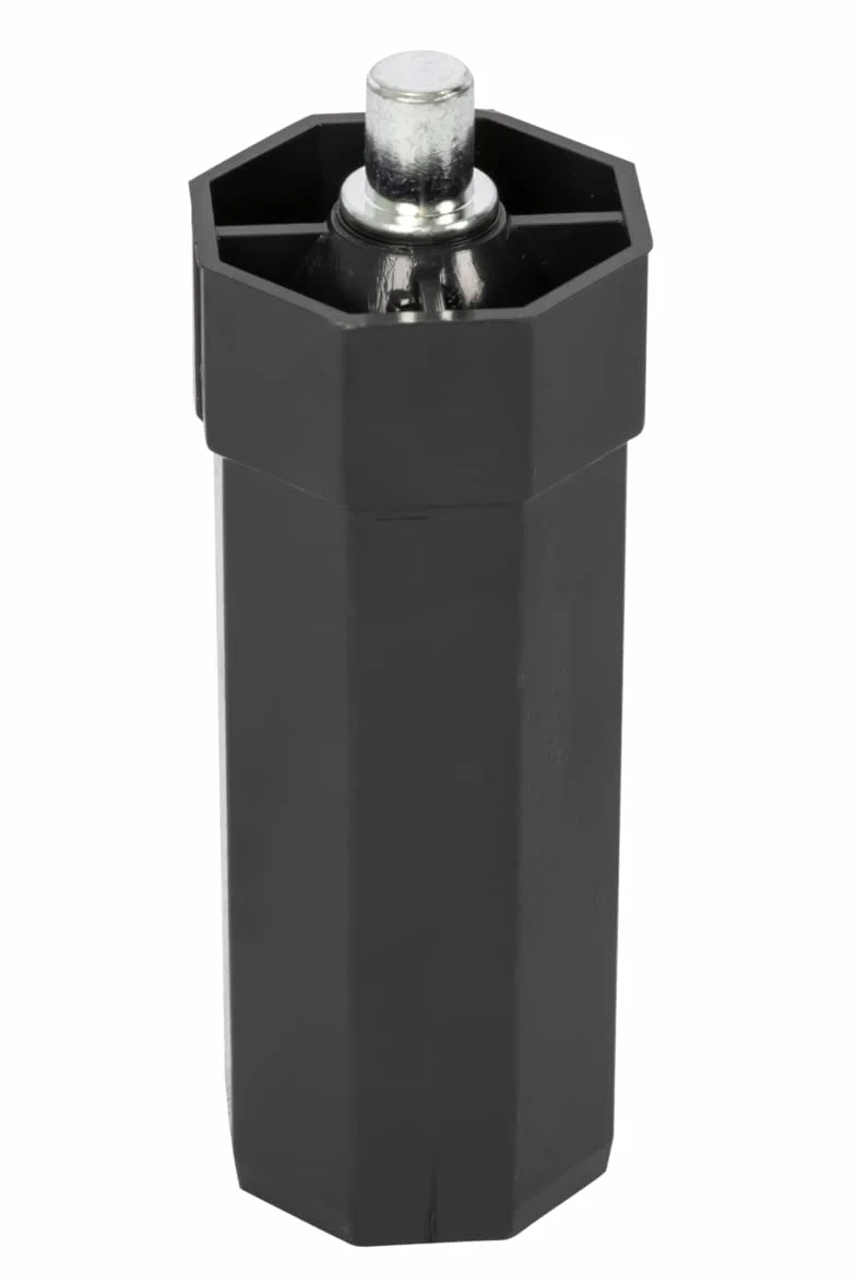 Schellenberg 80200 tuleja walcowa mini do wałków ośmiokątnych 40 mm, SW 40, 104 mm długości, sworzeń 10 mm średnicy