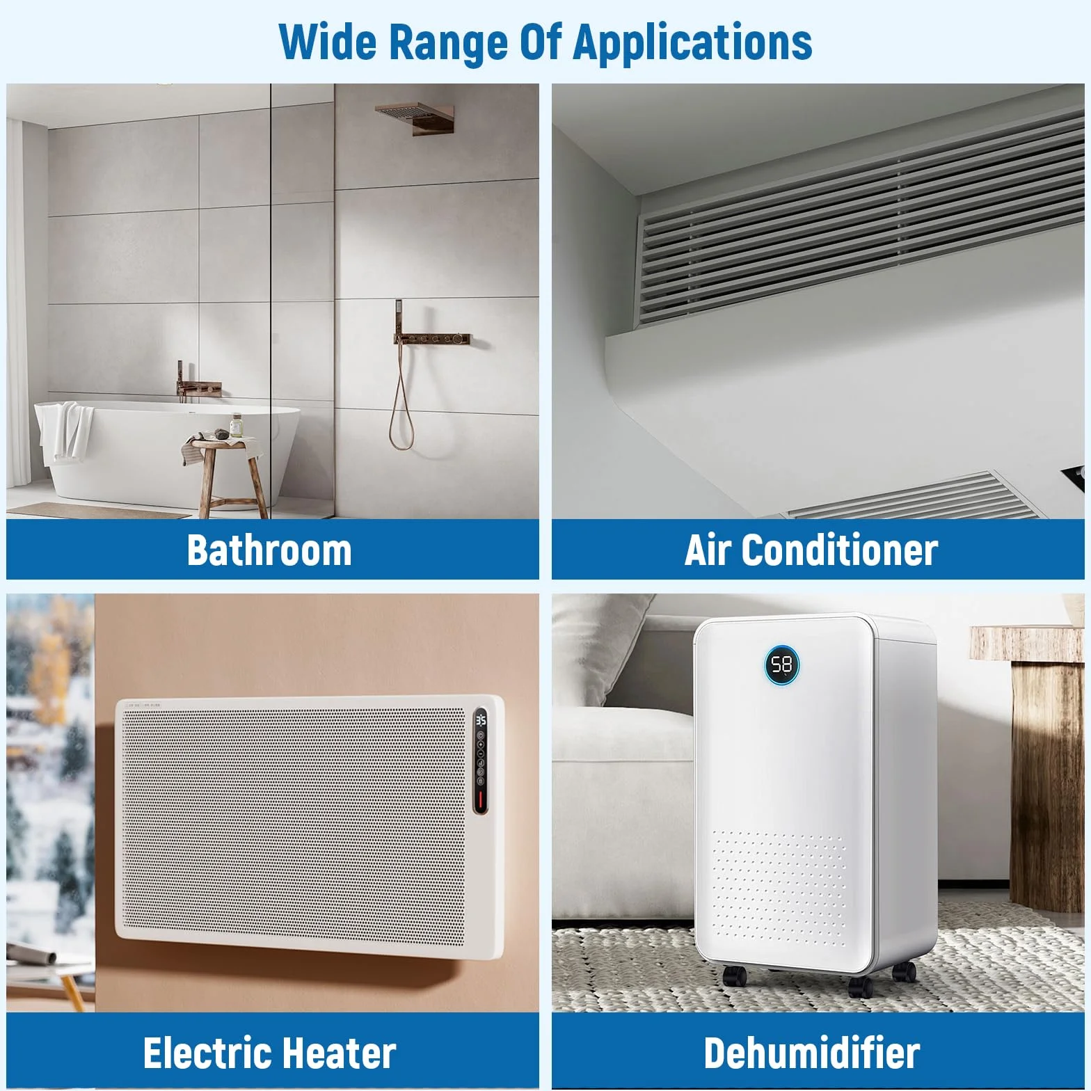 Element grzewczy PTC 220 V 250 W, ceramiczne ogrzewanie powietrza, element grzewczy PTC, ogrzewanie powietrzem PTC do klimatyzatora, kotła wodnego, ogrzewania elektrycznego