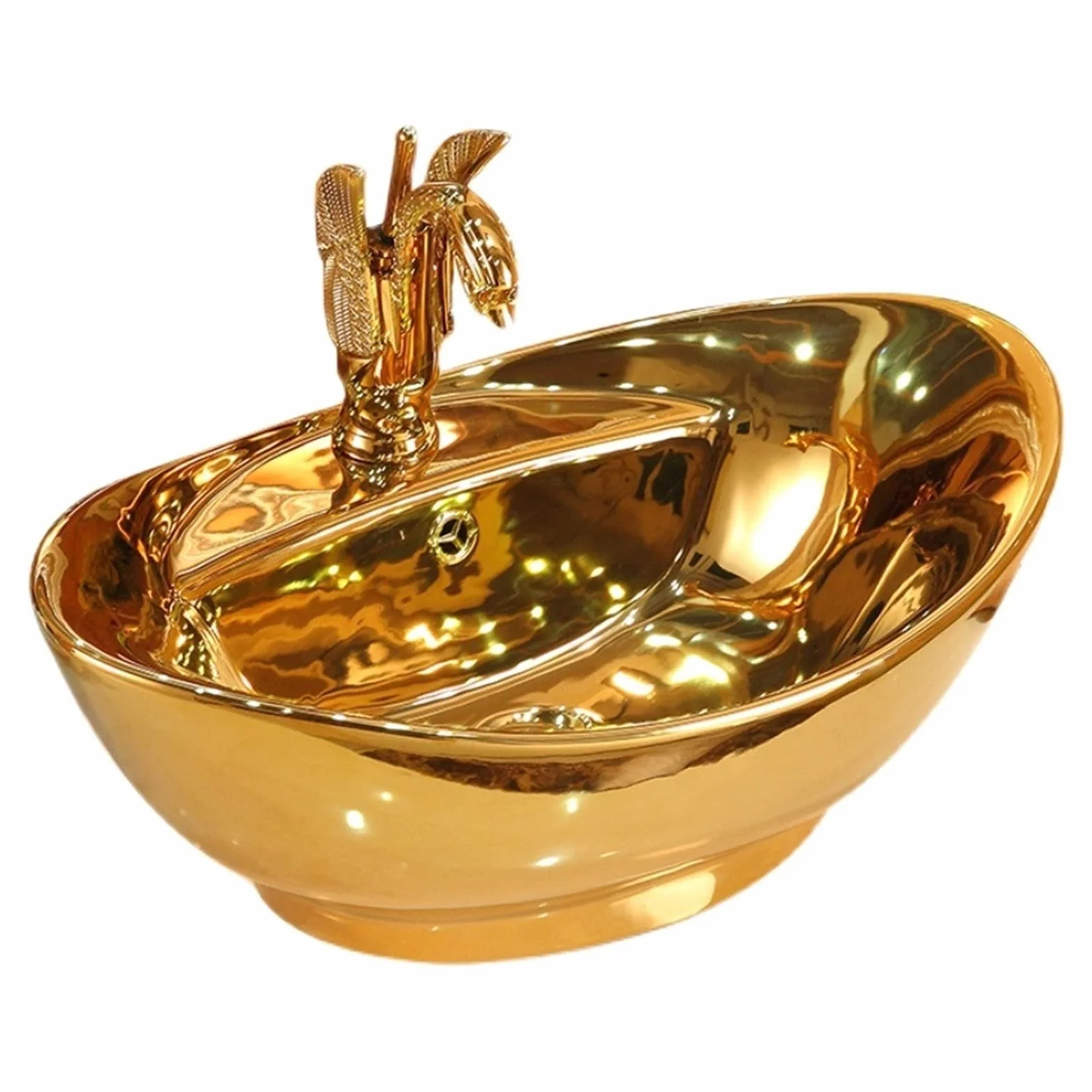 Umywalka Łazienkowa Ceramiczna Umywalka Golden Sink Umywalki Łazienkowe Nablatowe Ceramiczna Umywalka Artystyczna Hotelowa Umywalka Nablatowa Umywalka Nablatowa