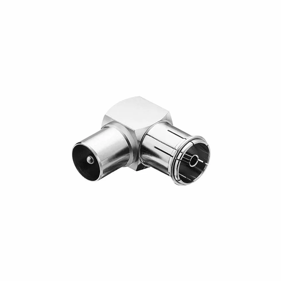 Conecto Adapter kątowy 90° IEC wtyczka gniazdo