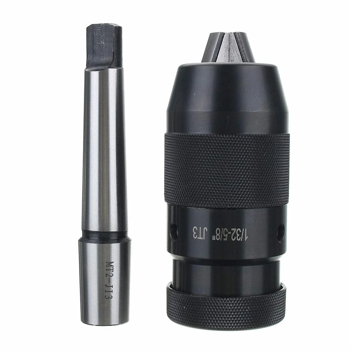 KingLan 1/32-5/8 Inch 3Jt szybkozaciskowy uchwyt wiertarski i Jt3-2Mt Tanged Tang adapter Mt2
