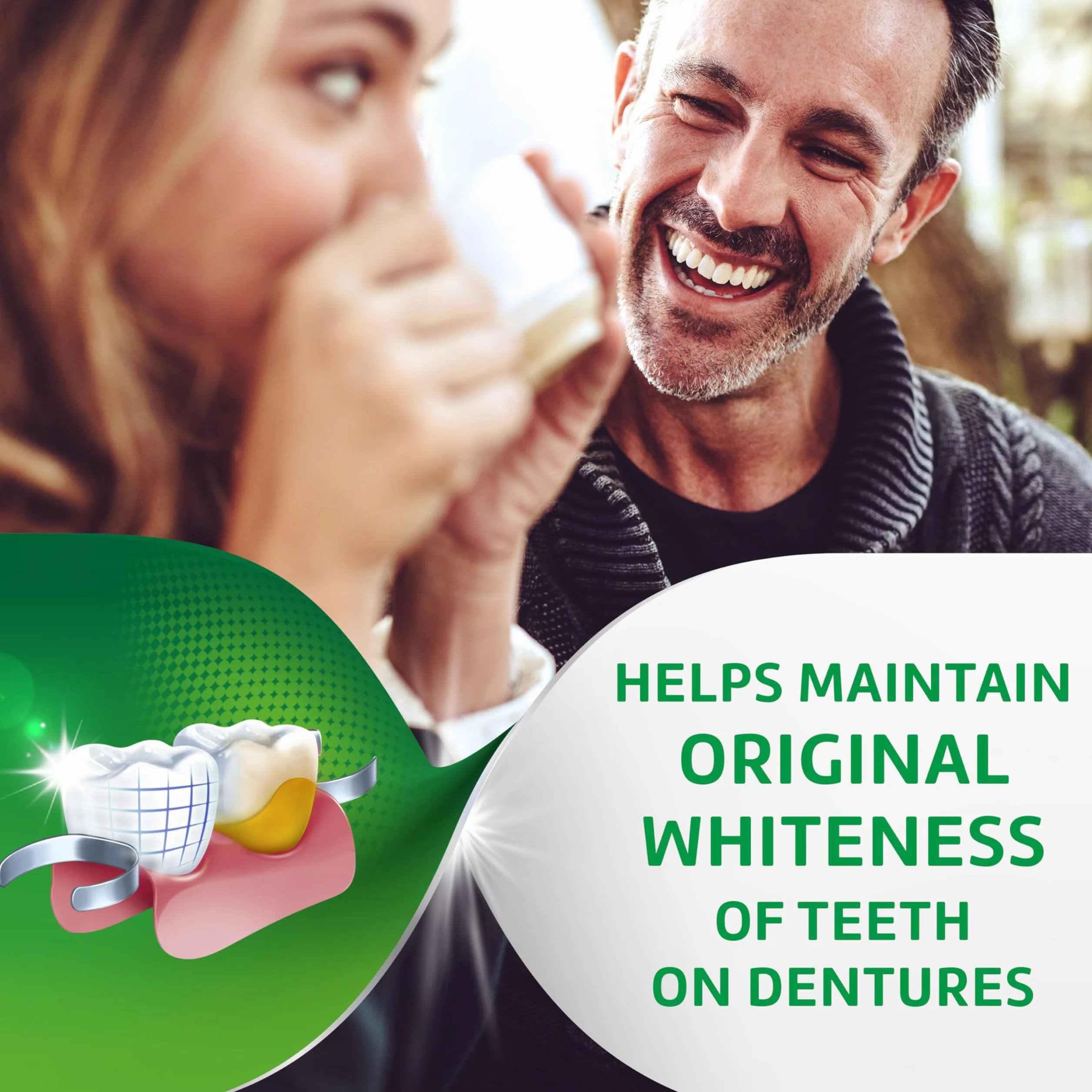 Polident Smokers Denture Cleanser, 84 Count by Polident