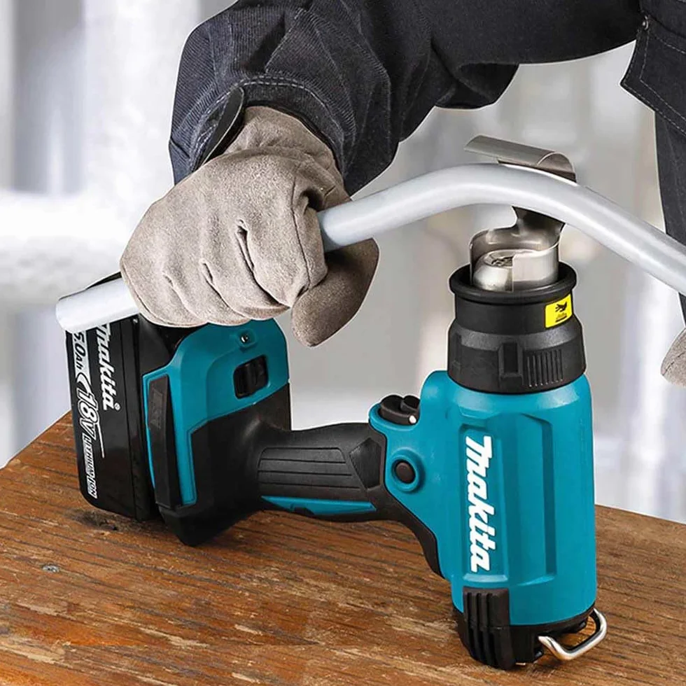 Makita DHG181ZJ 18V Li-ion LXT opalarka dostarczana w obudowie Makpac – baterie i ładowarka nie są dołączone