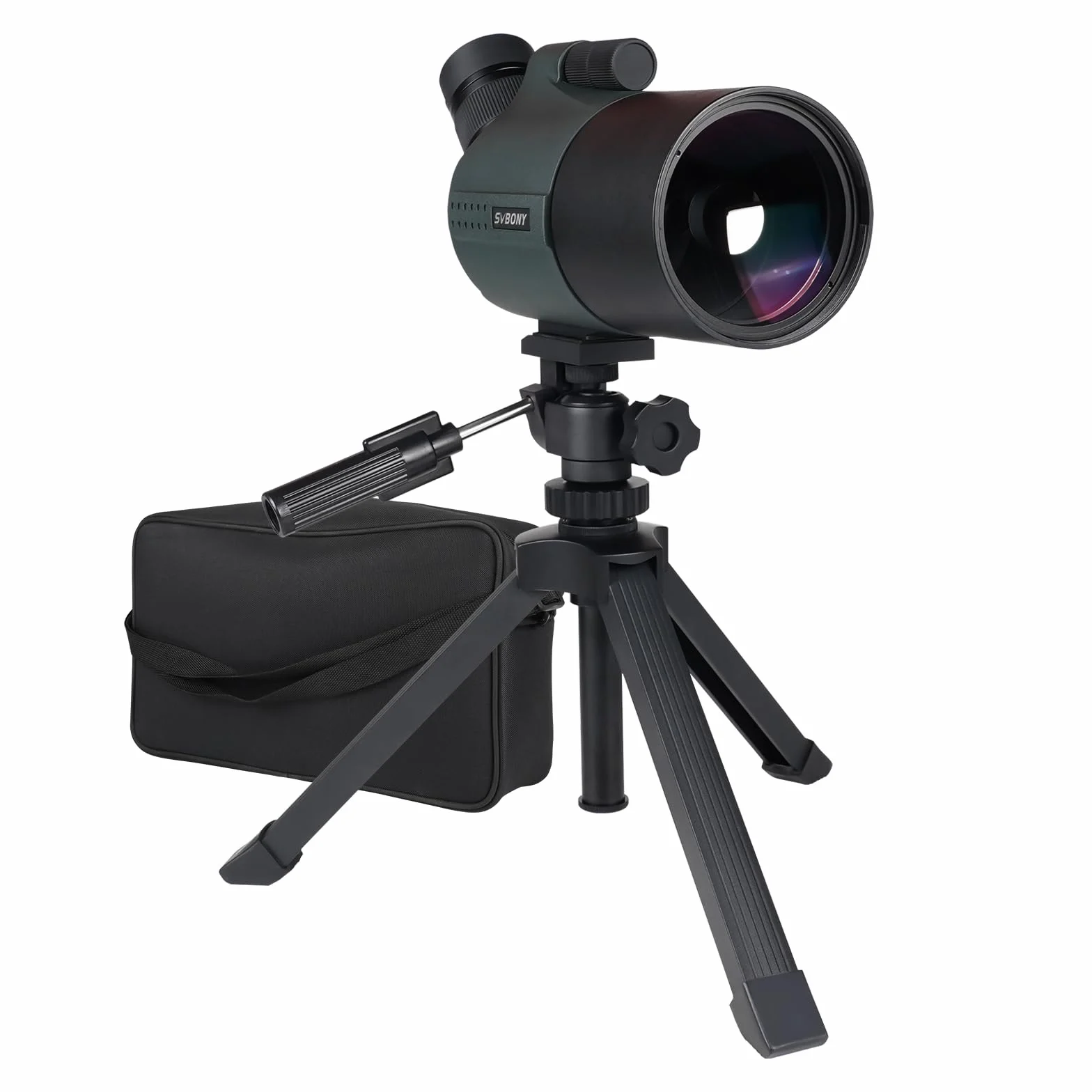 Svbony SV41Pro Mak Luneta Obserwacyjna ze Statywem, 28-84X80 FMC Podwójna Prędkość Fokus, Odłączany Okular 1,25", Wodoodporny Lunety do Obserwowanie Ptaków Dziki Krajobraz, Astronomiczny