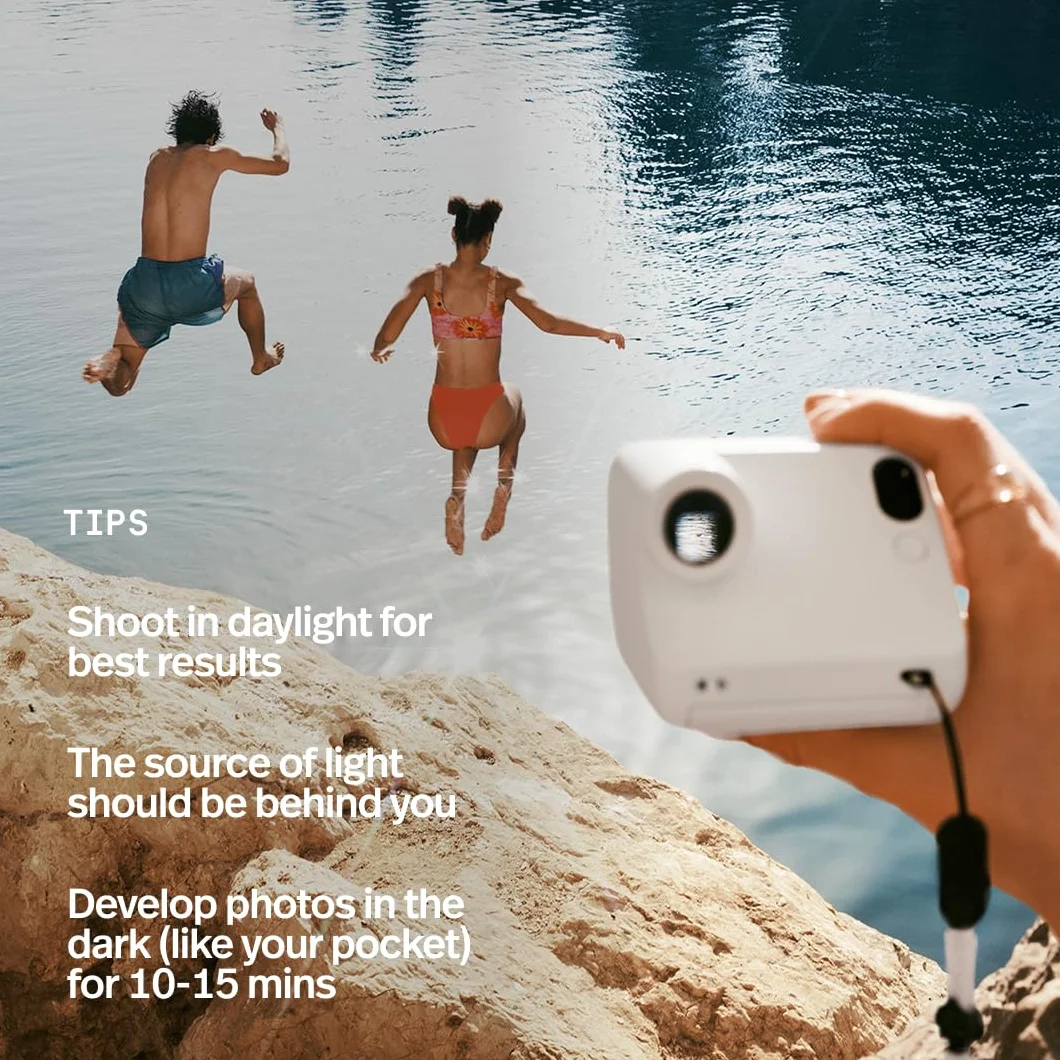 Polaroid Go Gen 3 Instant Camera Light Blue + Go Color Film (16 Photos)