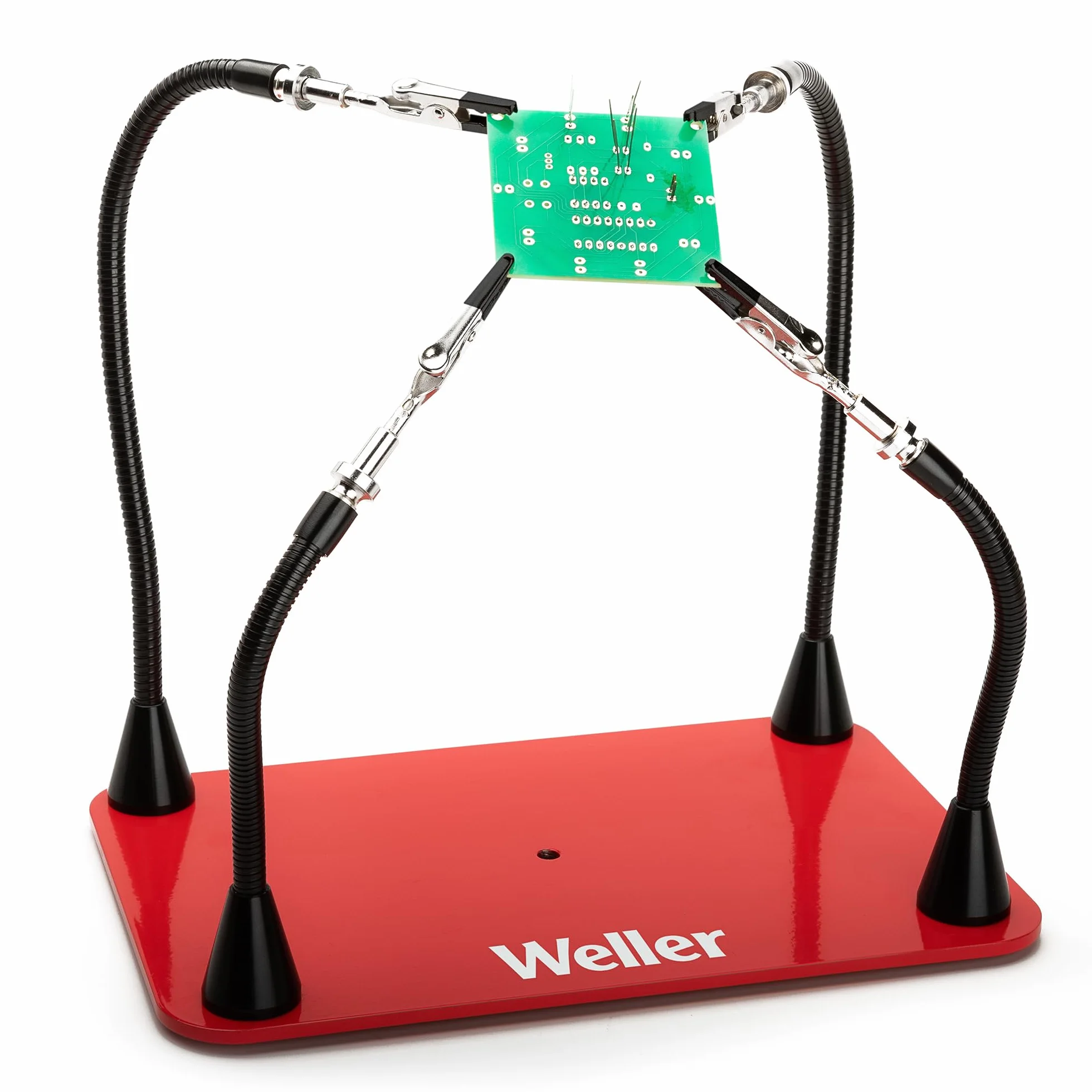 Weller WLACCHHM-02EU Pomóż dłoniom z 4 ruchomymi i regulowanymi magnetycznymi ramionami do wielu konfiguracji