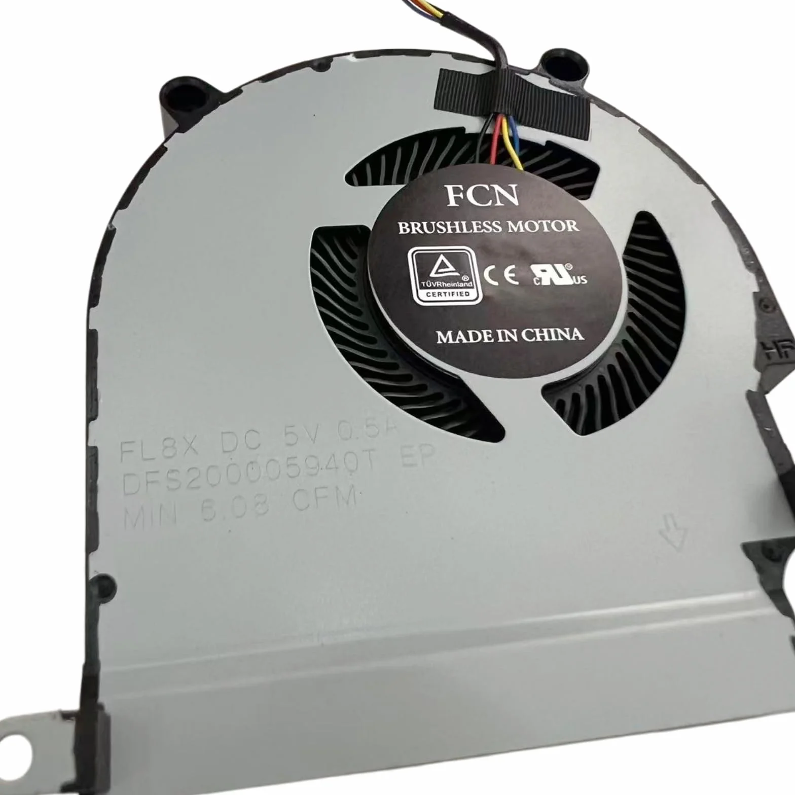 Oryginalny dla Dell WD19 WD19S WD19TB WD19TBS WD19DC WD19DCS K20A stacja dokująca srebrny zamiennik wentylatora chłodzącego C96VF 0C96VF DC5V 0,38A DC28000NZS0
