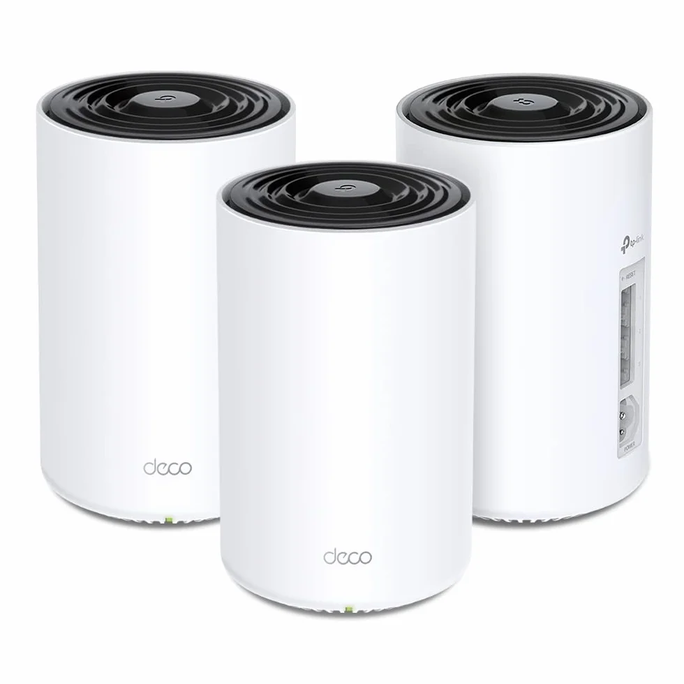 TP-Link Deco PX50 Zestaw Wi-Fi 6 AX3000 Powerline G.hn G1500, zasięg 600 m², WPA3, biały