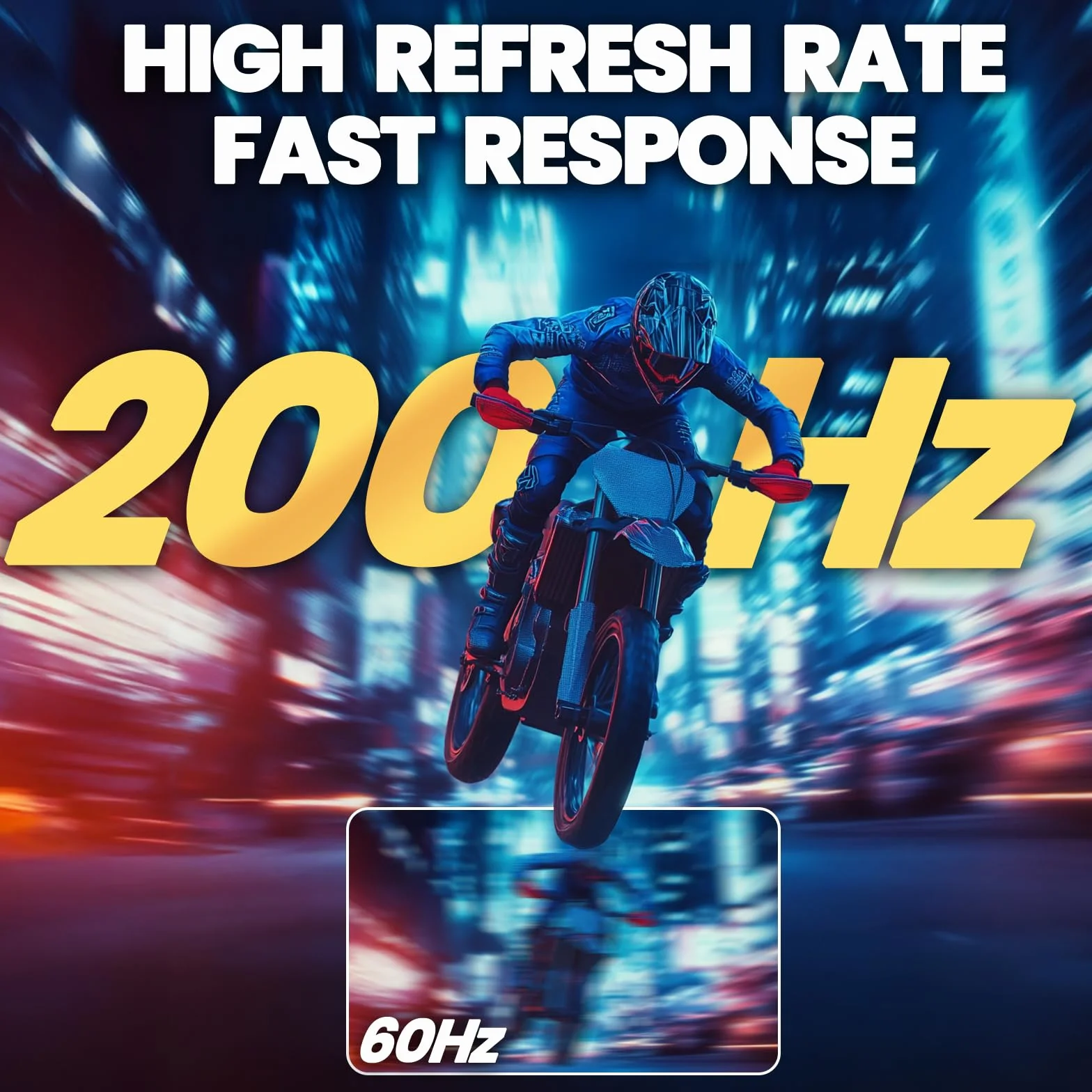 CRUA Zakrzywiony Monitor do Gier FHD 1080P 165Hz 200Hz 1800R VA 99% sRGB AMD FreeSync HDMI DP Montaż Ścienny Biały