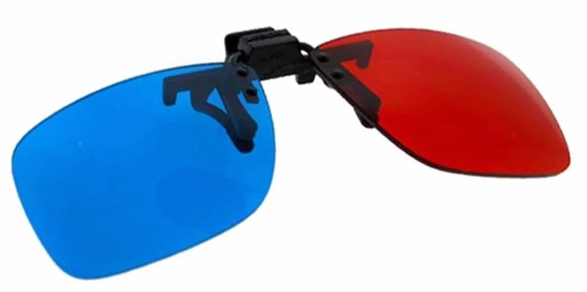 Anaglyphenokulary 3D uniwersalny do gier wideo