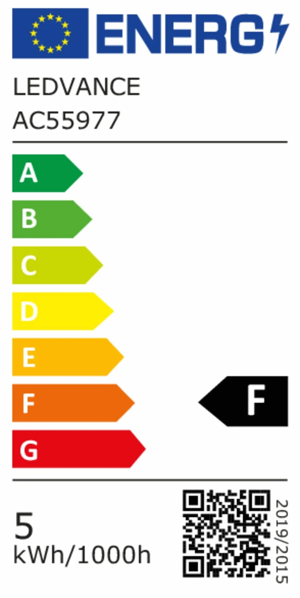 OSRAM LED Star Value Classic A40 Żarówka LED do gniazda E27, kształt gruszki, FR, 470 lumenów, ciepła biel (2700K), zamiennik konwencjonalnych żarówek 40W, bez możliwości ściemniania