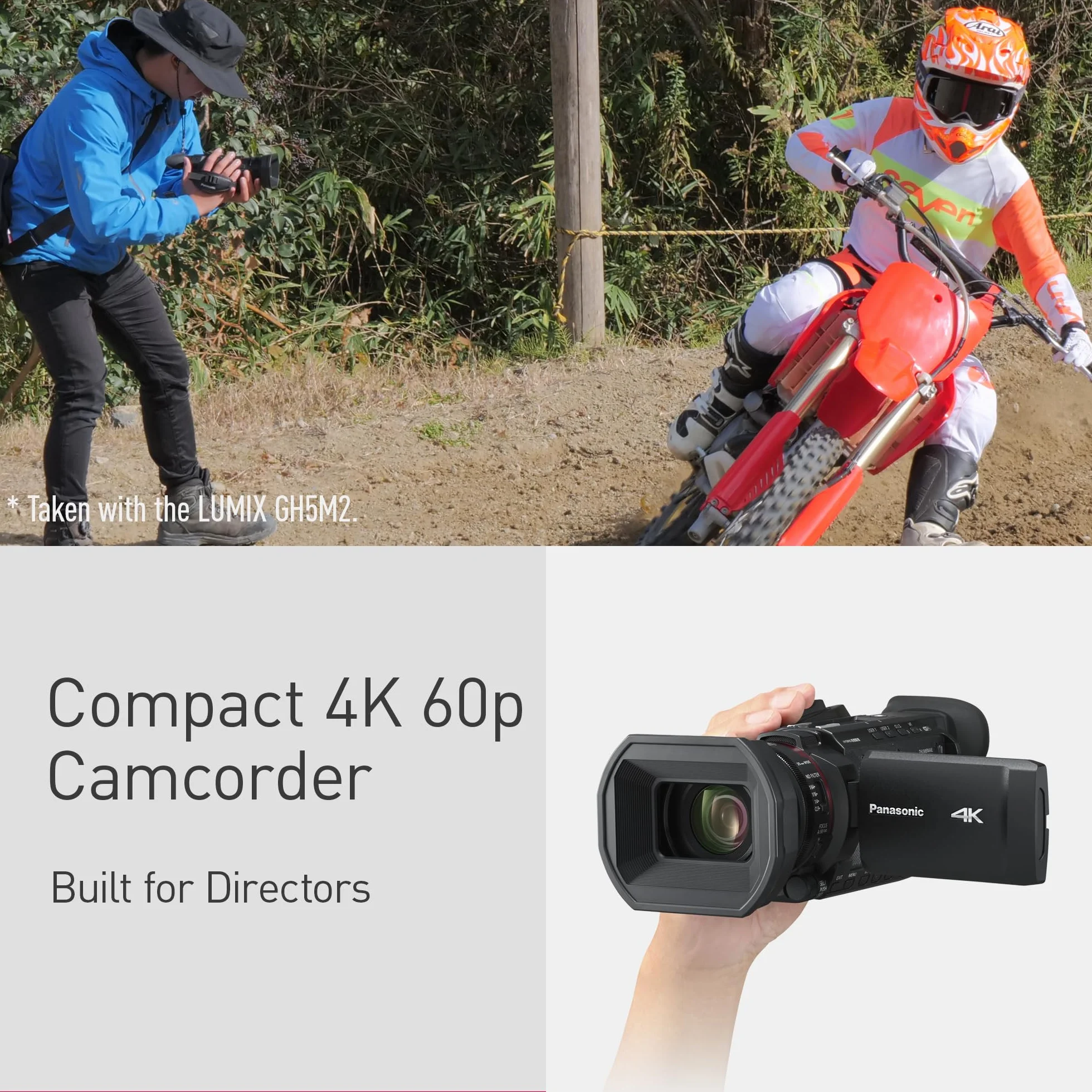 PANASONIC HC-X1600E Camcorder 4K Noir