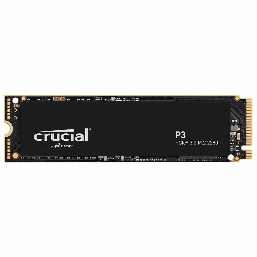 Crucial P3 4TB M.2 PCIe Gen3 NVMe wewnętrzny dysk SSD, do 3500 MB/s, CT4000P3SSD801 (edycja Acronis)