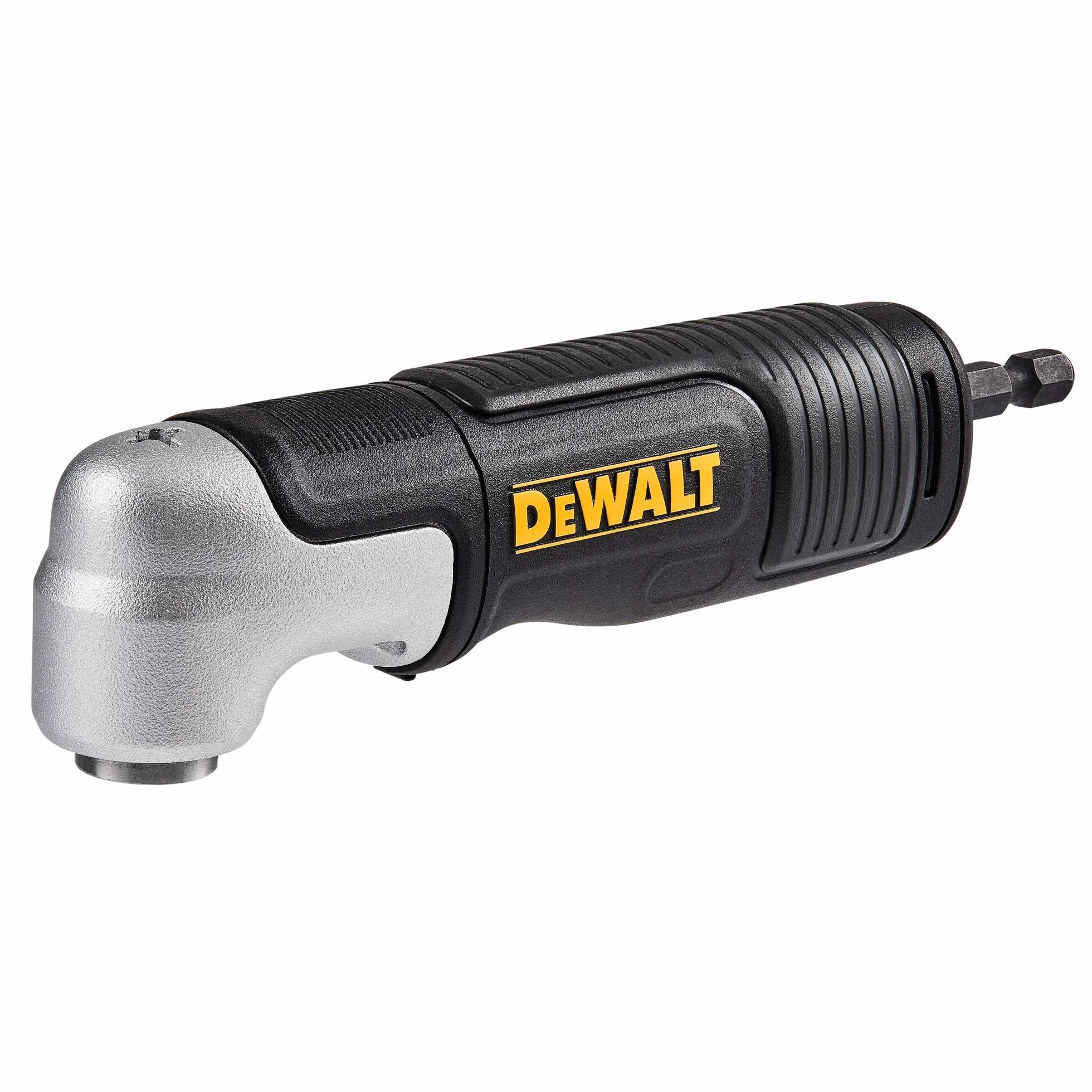 DEWALT FlexTorq adapter wiertarki kątowej, system 4 w 1, kompaktowy, elastyczny prosty trzpień, 30,5 cm (DWAMRASETFT)