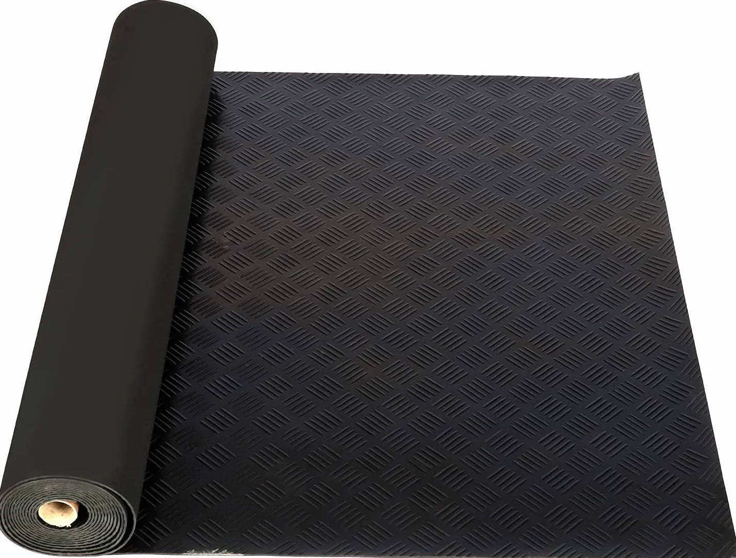 Mata antypoślizgowa 500 x 100 cm, do użytku na zewnątrz, antypoślizgowa mata gumowa o grubości 3 mm, wytrzymała, do garażu, schodów, warsztatu, piwnicy, przemysłu