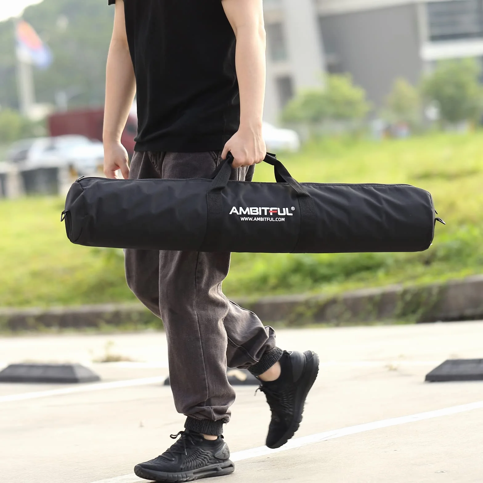 AMBITFUL Tripod Carrying Case Bag 35in 90cm for Light Stands Boom Stand Umbrella Photography