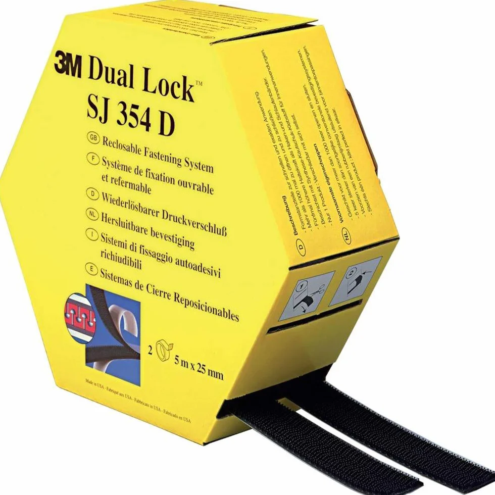 3M Dual Lock SJ354D System Mocowania Wielokrotnego Użytku 25 mm x 10 m 5,7 mm