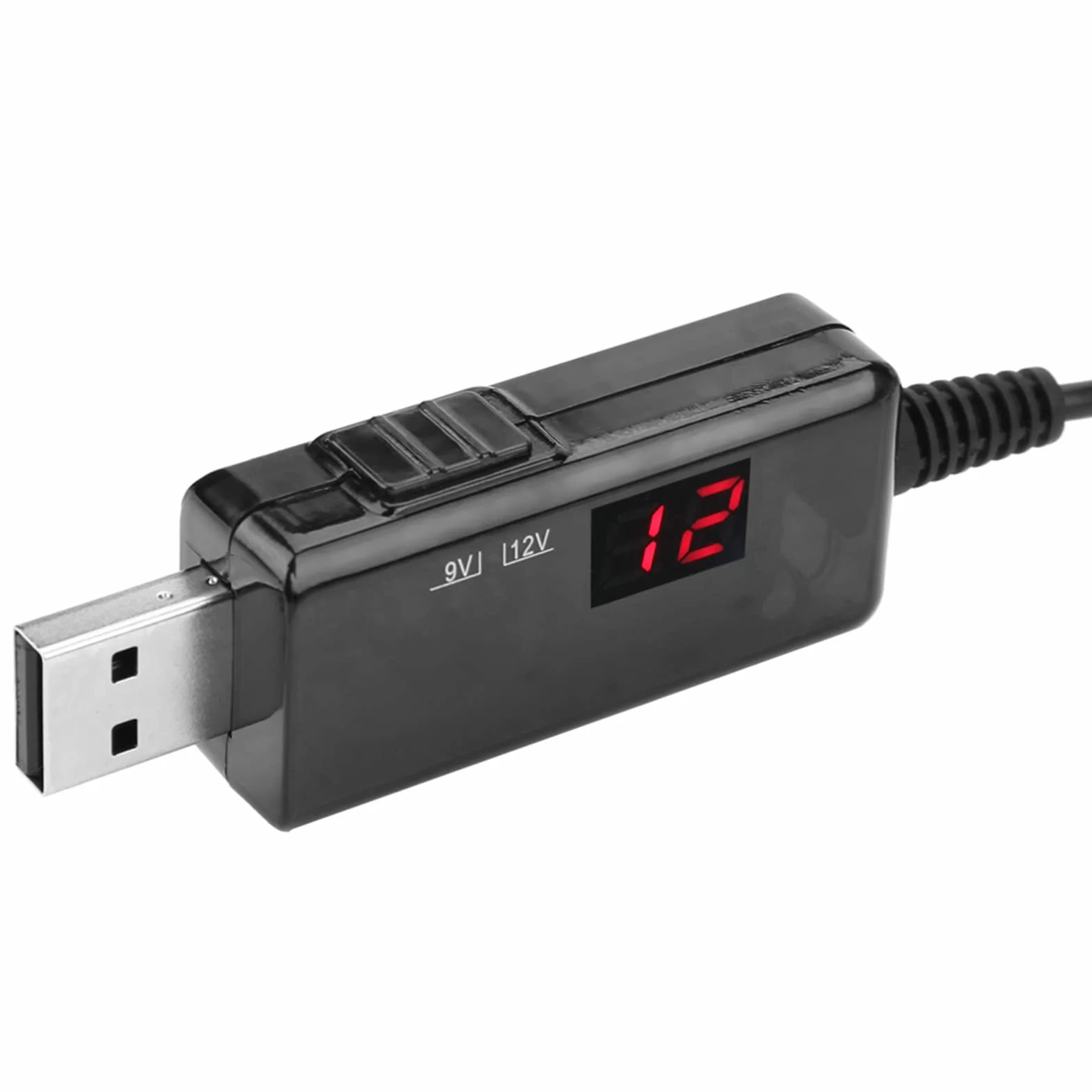 Konwerter napięcia USB 9V-12V DC Boost Converter ze wskaźnikiem LED