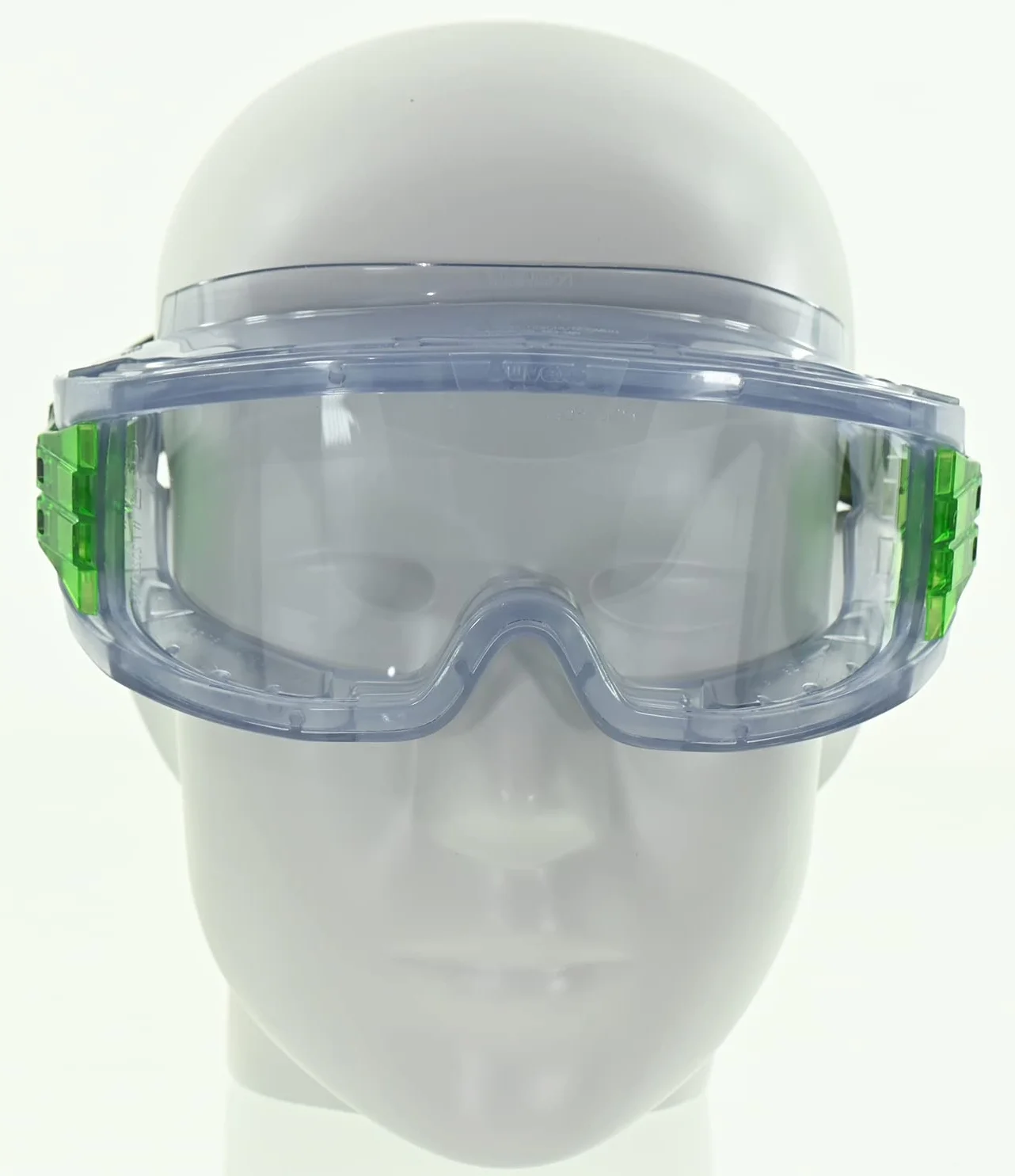 Uvex 9301714 Ultravision Vollsichtbrille - Supravision Excellence - Przezroczysty/Grün-Przezroczysty