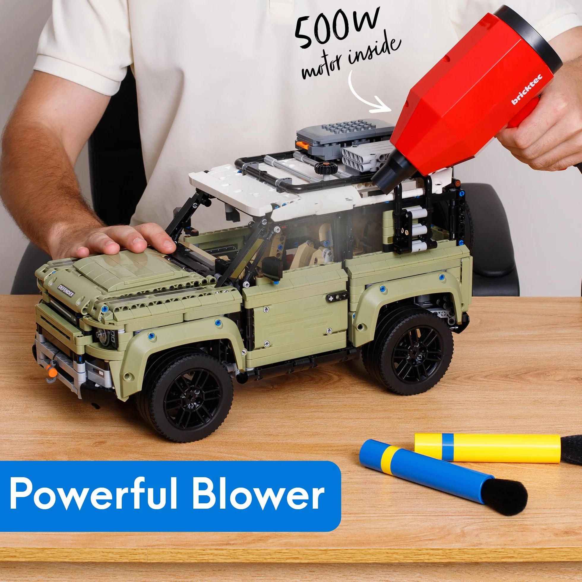 Bricktec Model Duster elektryczny odkurzacz 2 w 1 przewodowy do czyszczenia