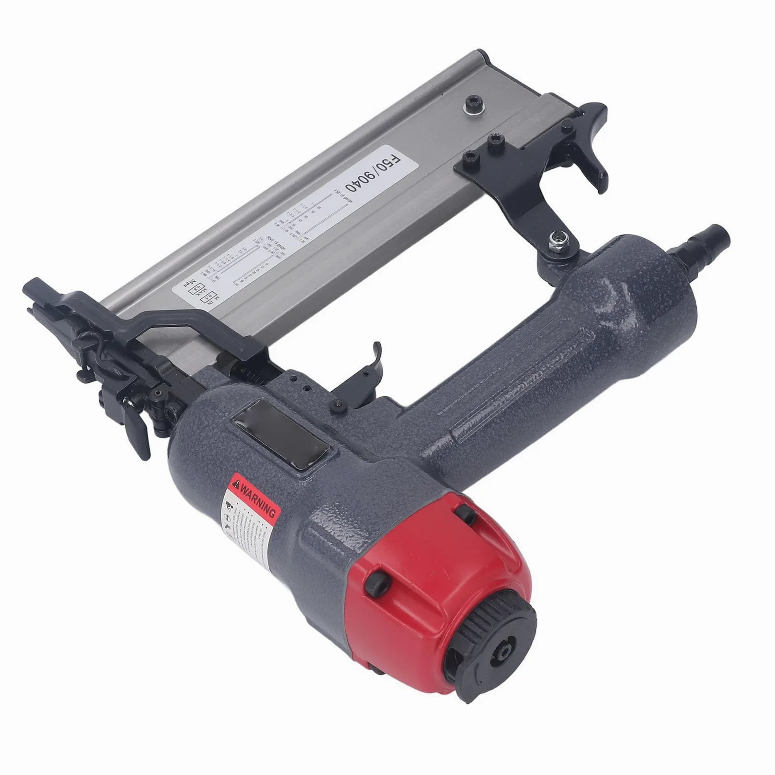 CHICIRIS Drewniane obróbkę Drewna Podwójne Użycie Pistoletu Paznokci Trwały materiał ze Stopu Aluminium do Zszywa z Paznokci F50, Wysoka pojemność do Uprawy, Pneumatyczne Gwoździe do Wszechstronnego