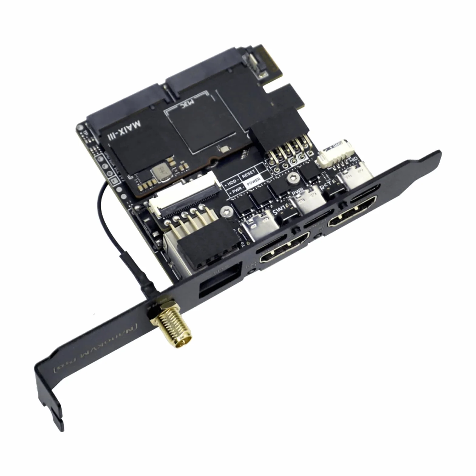 Sipeed NanoKVM Pro 4K KVM over IP, 2x A53 CPU 1GB LPDDR4X 32GB eMMC, 1000M Ethernet PoE WiFi 6, ATX Power Control