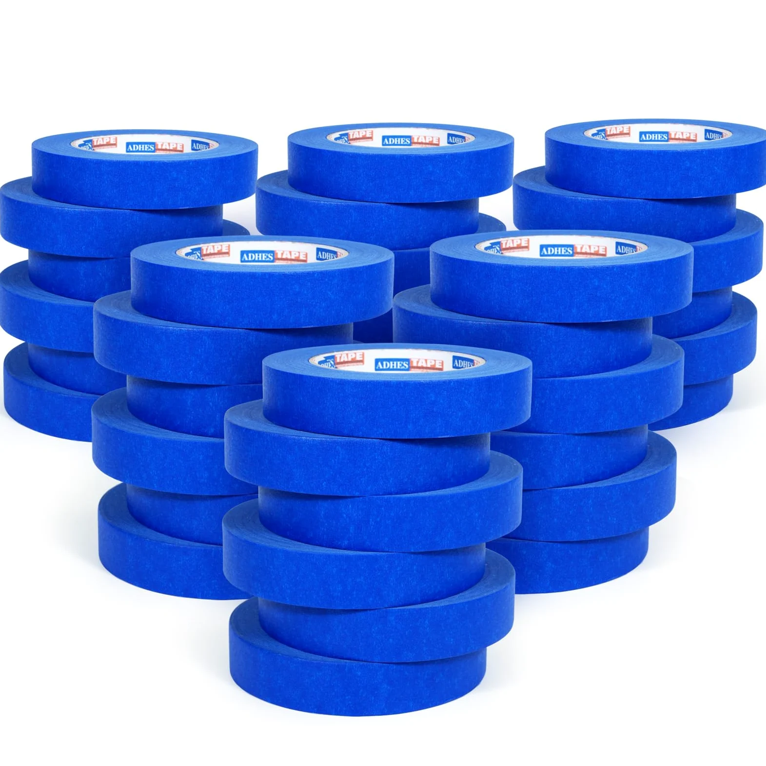 ADHES Blue Painters Tape, 36 rolek x 0,95 cala x 60 jardów