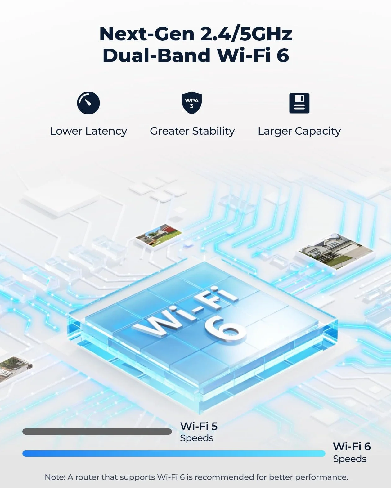 Reolink RLC-810WA 4K Domowa Kamera Bezpieczeństwa, Kamera Zewnętrzna Wi-Fi 6 5/2,4 GHz IP67