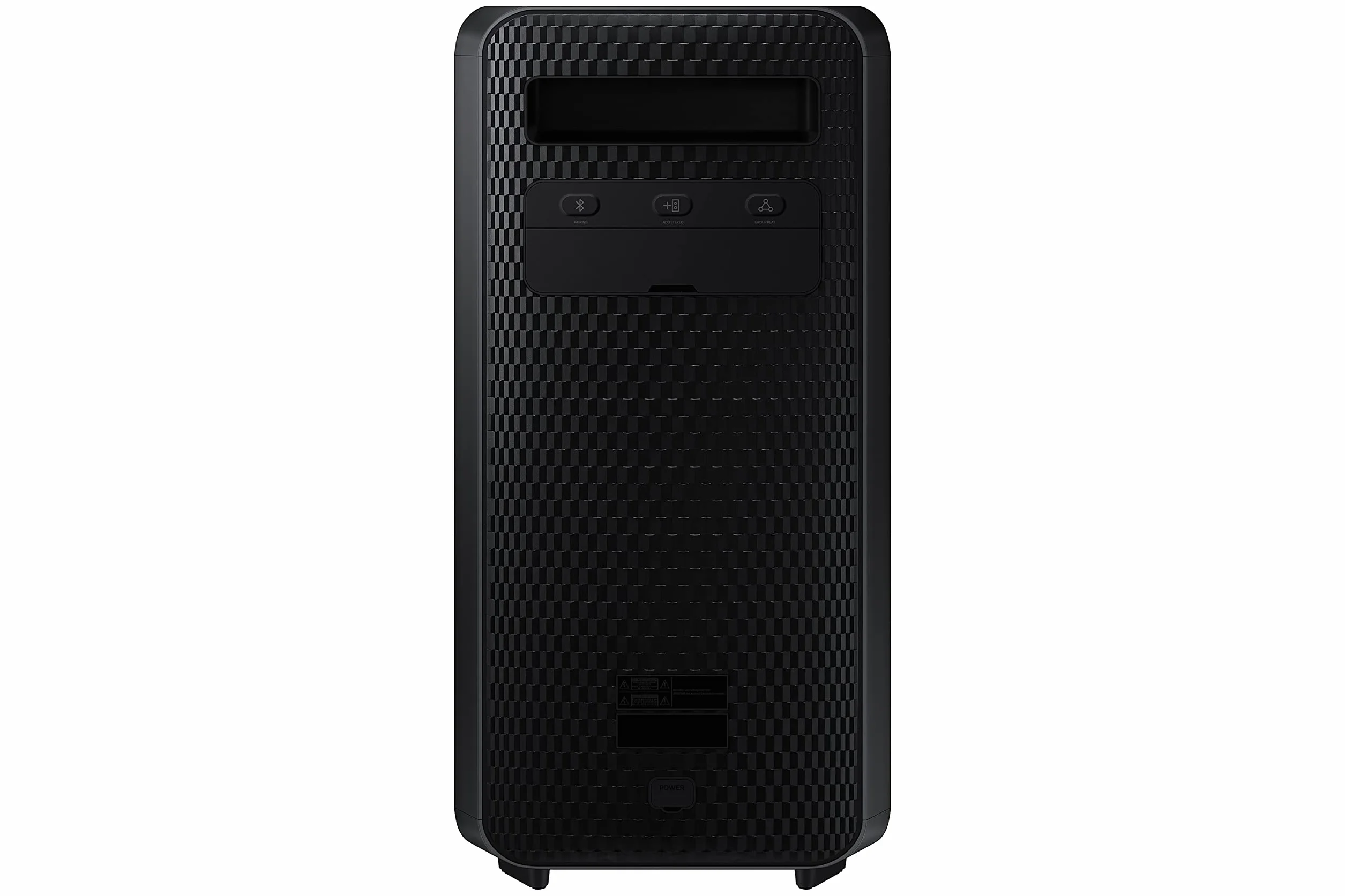 Samsung ST50B Sound Tower (2022) – Głośnik Sound Tower 240W 2.0 ch Przenośny, Wbudowany 4 głośnik, Wodoodporny, Light i Audio Party, Bass Booster, Tryb Karaoke, Połączenie Bluetooth