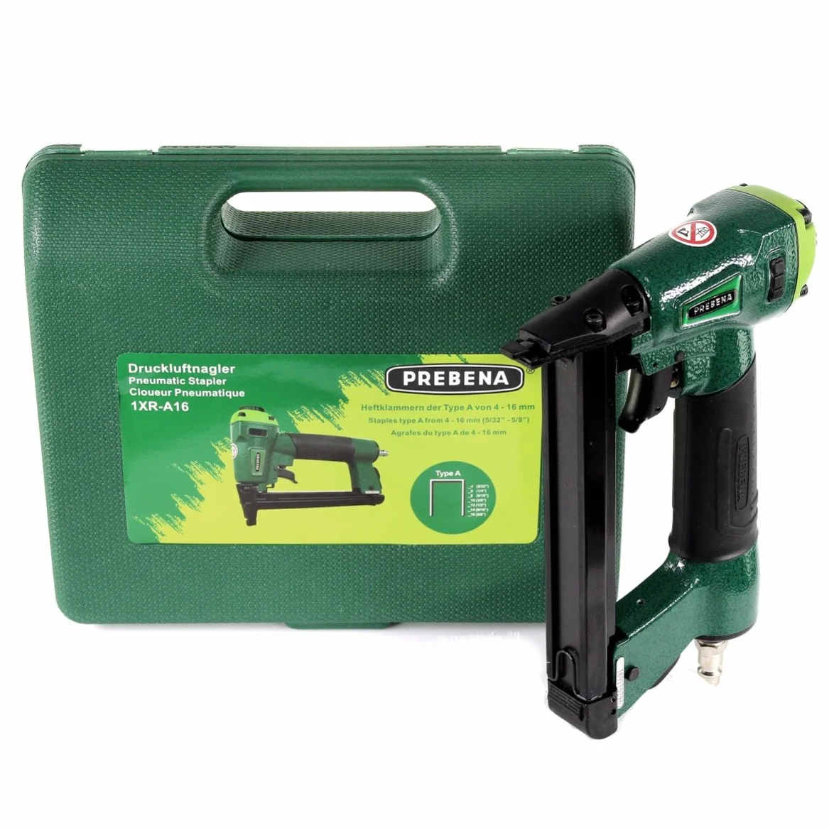 Prebena 1XR-A16 pneumatyczny pistolet do paznokci 7 bar