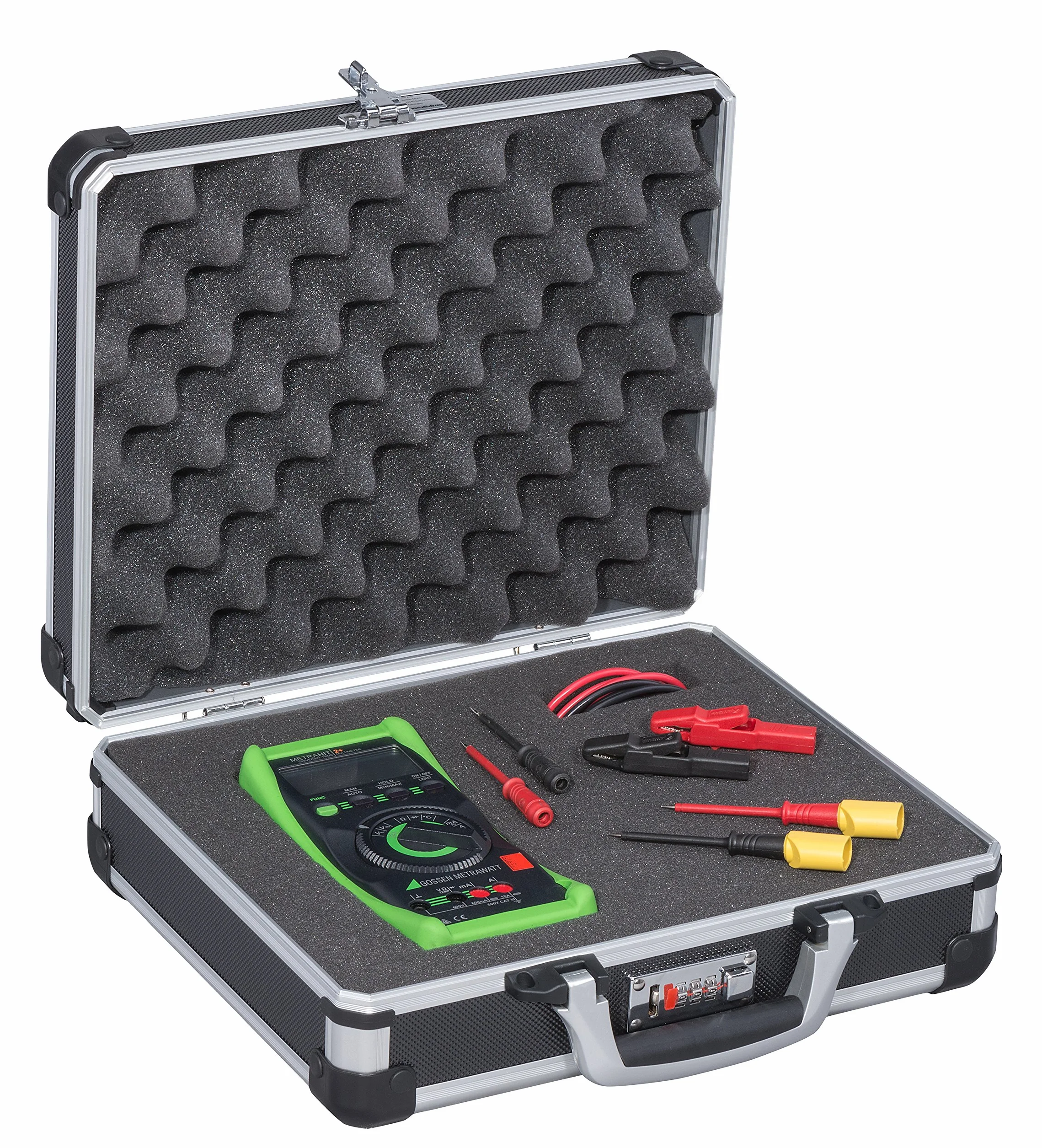 Allit AluPlus Protect C 36 425805 Uniwersalna walizka narzędziowa niewyposażona (dł. x szer. x wys.) 355 x 325 x 135 mm, czarna, czarny
