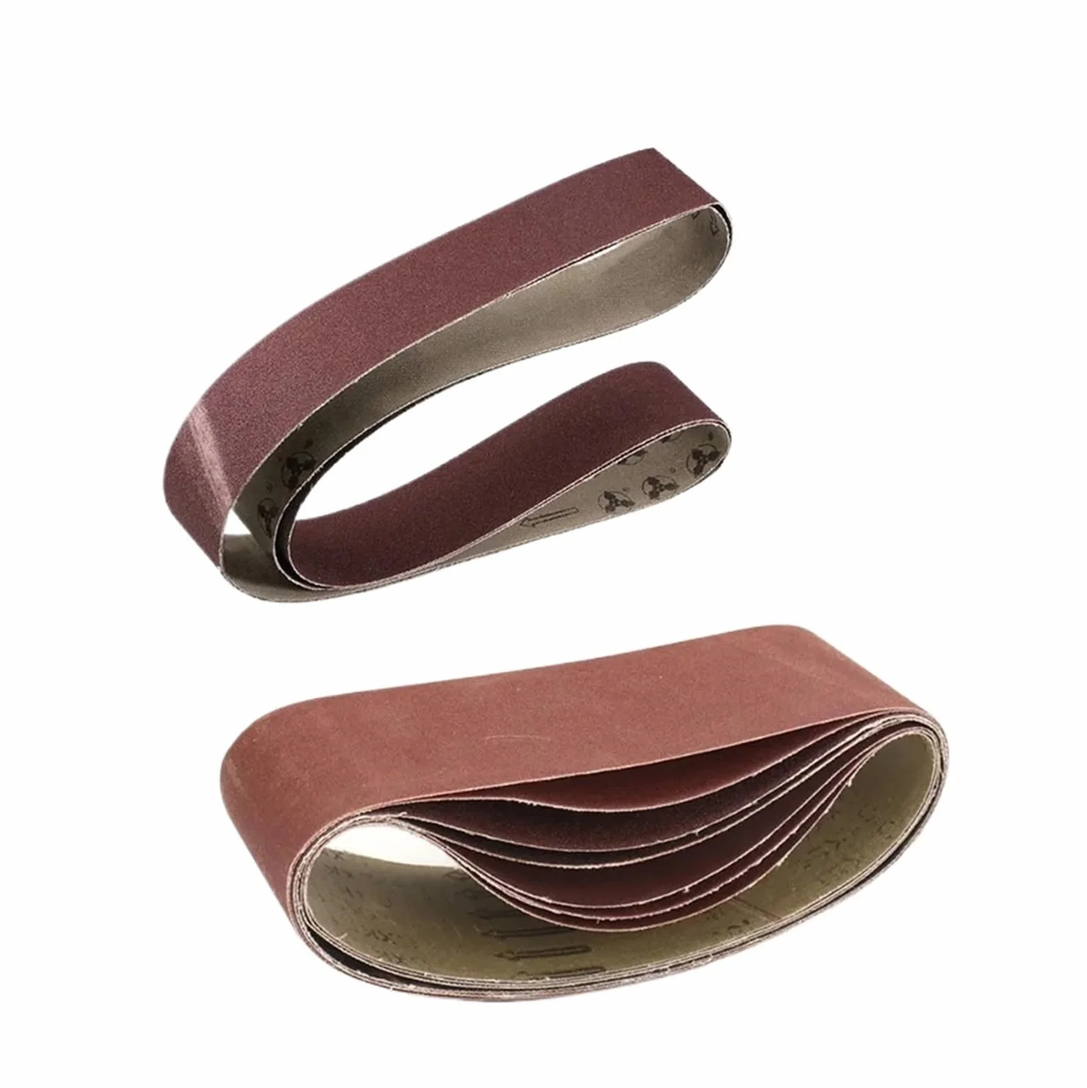 Pasy szlifierskie, Taśmy szlifierskie tlenek glinu zielony 50x1220mm 75x533mm 40-400 ziarnistość 10 szt(50x1220mm P180)